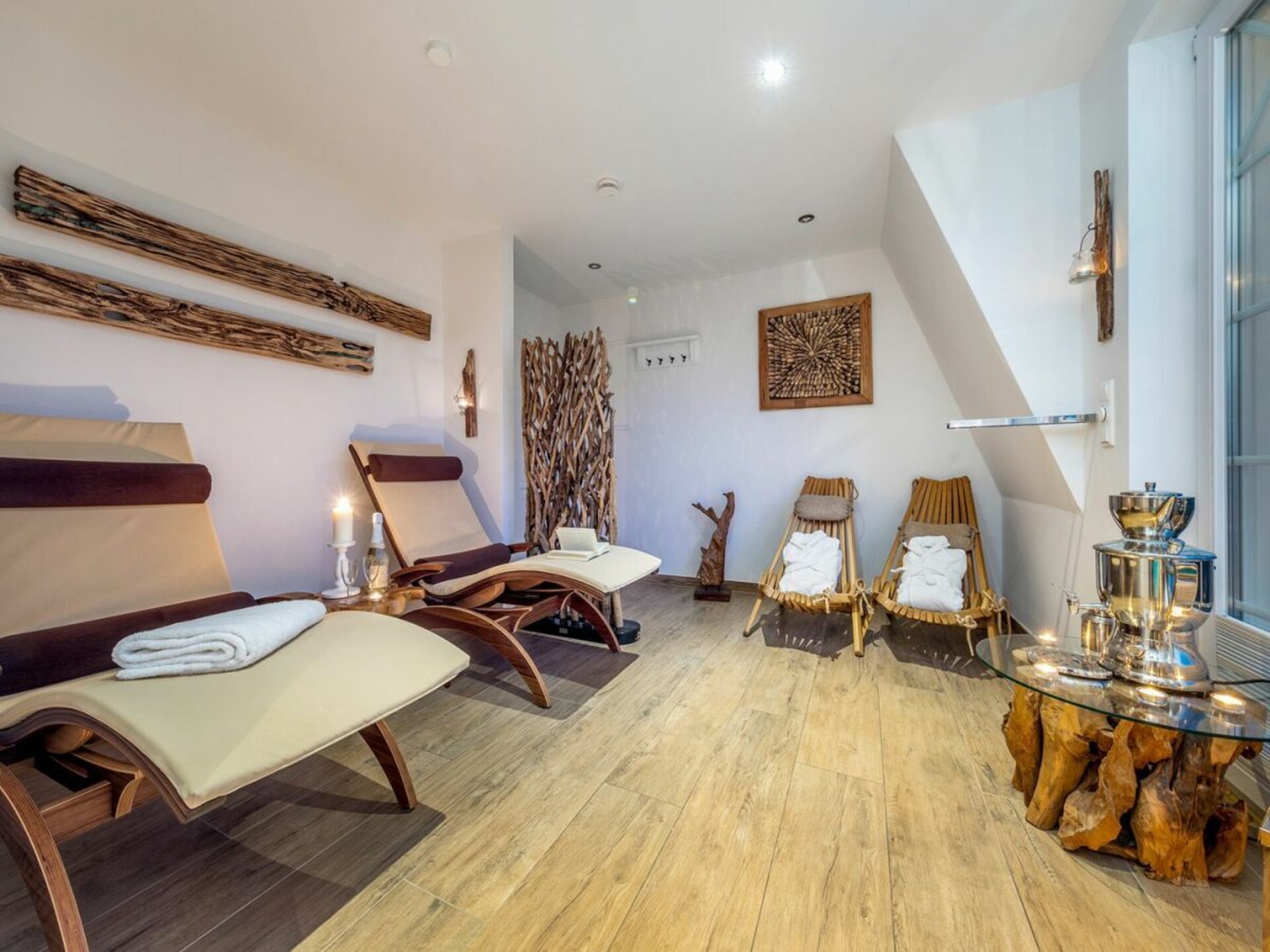 Luxe appartement met sauna & open haard op 400m van het strand in Zingst - foto 34