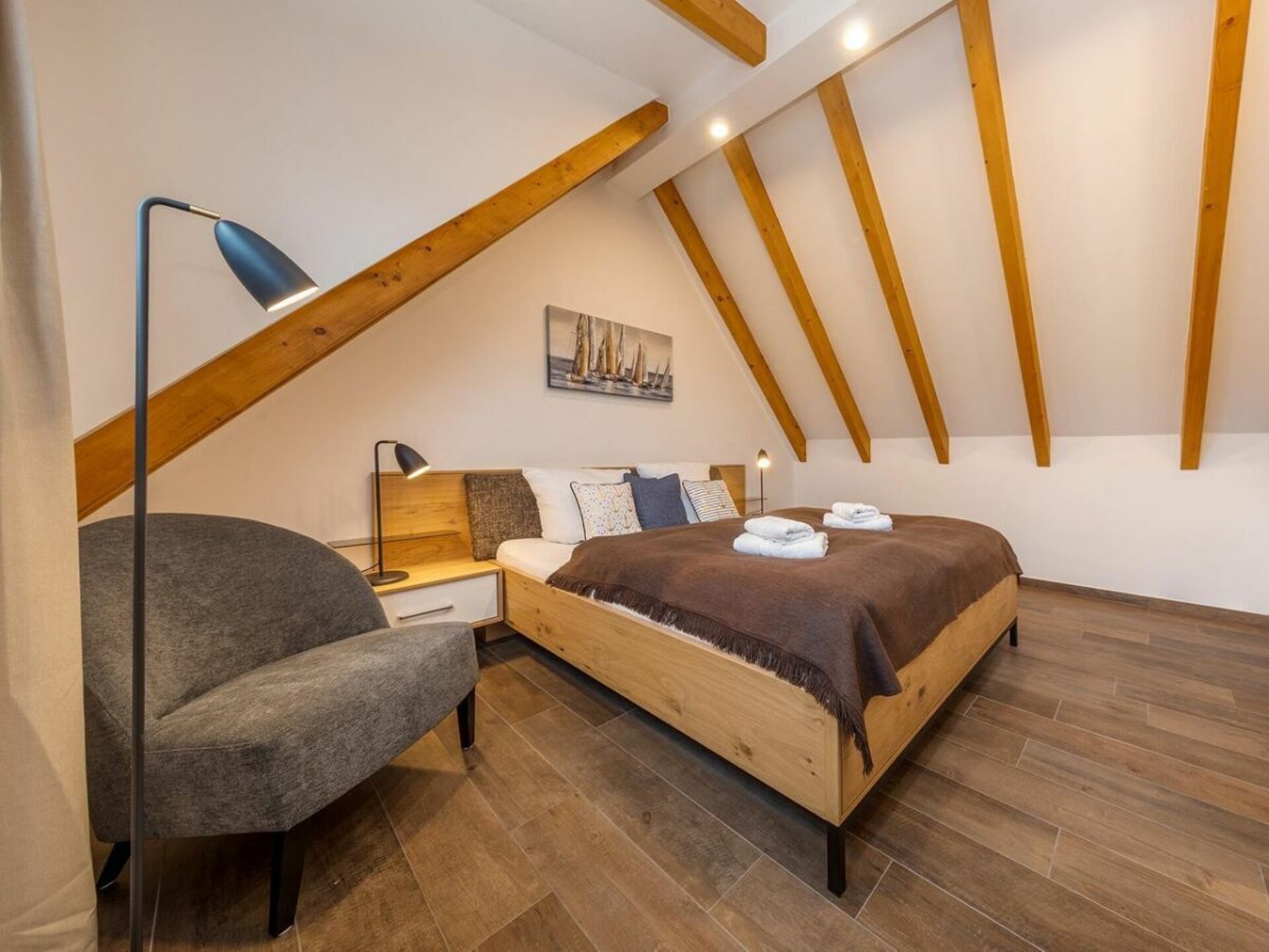 Strandluft Suite: Maisonnette met sauna, vlakbij strand in Zingst - foto 12