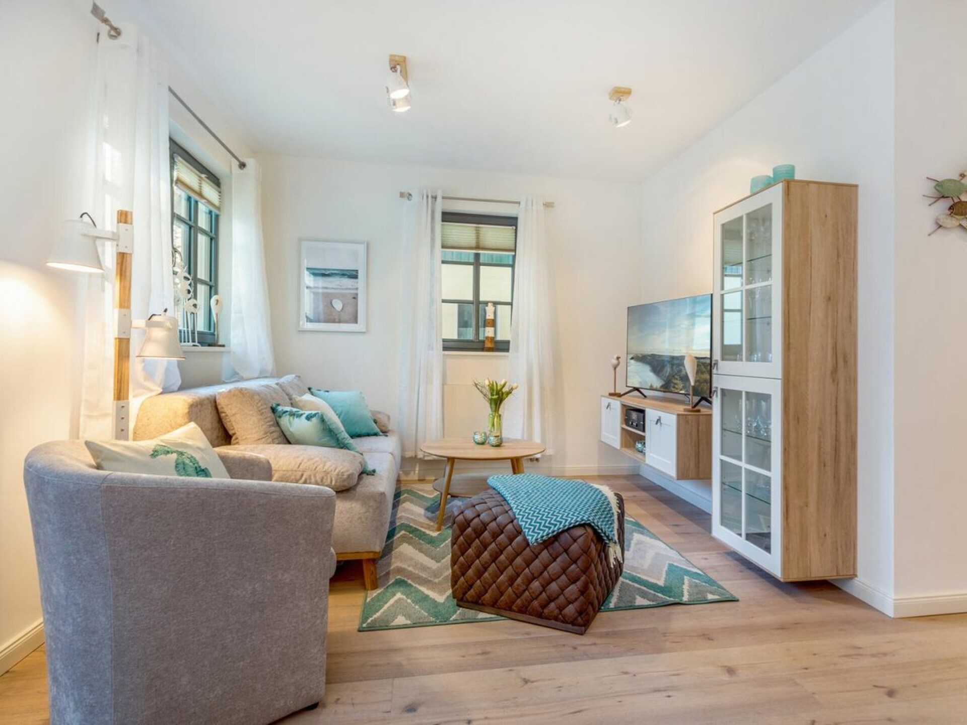 Licht appartement met terras op zuiden, tuin en infraroodcabine in Zingst - foto 7