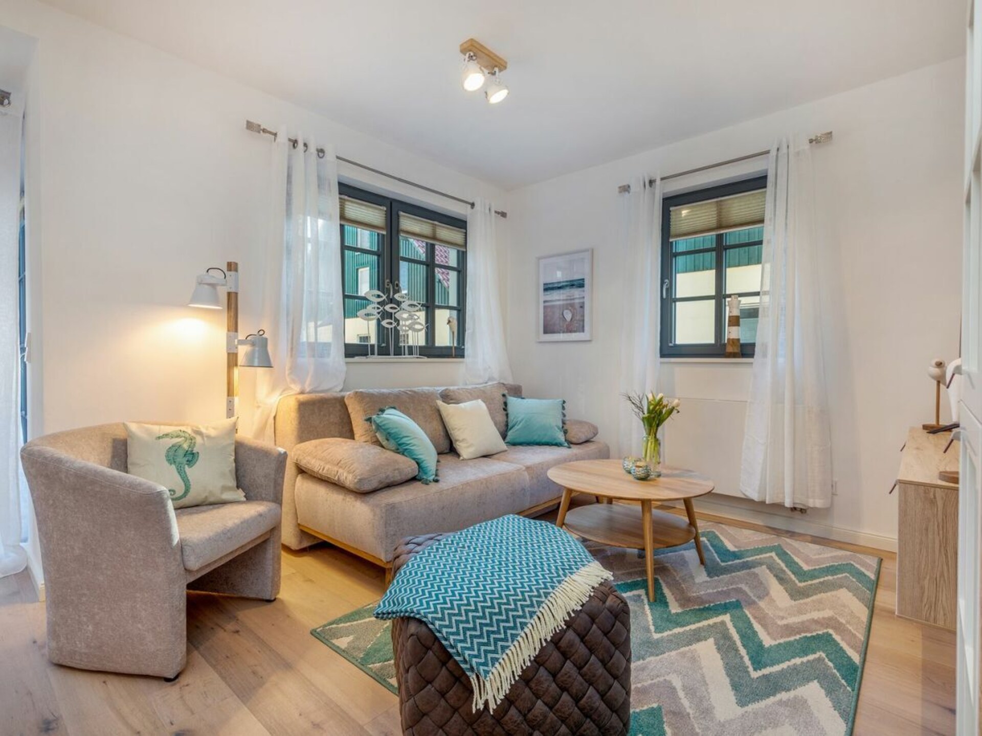 Licht appartement met terras op zuiden, tuin en infraroodcabine in Zingst - foto 8