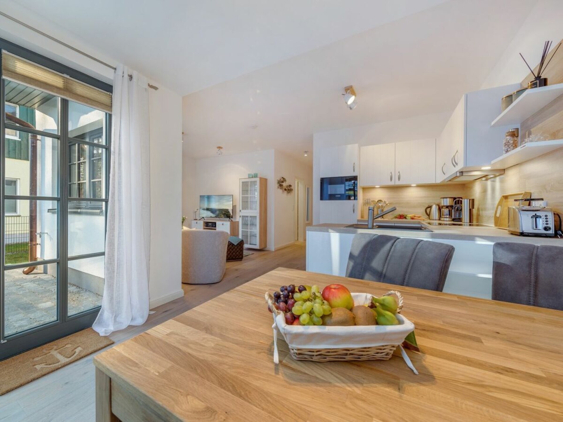 Licht appartement met terras op zuiden, tuin en infraroodcabine in Zingst - foto 16