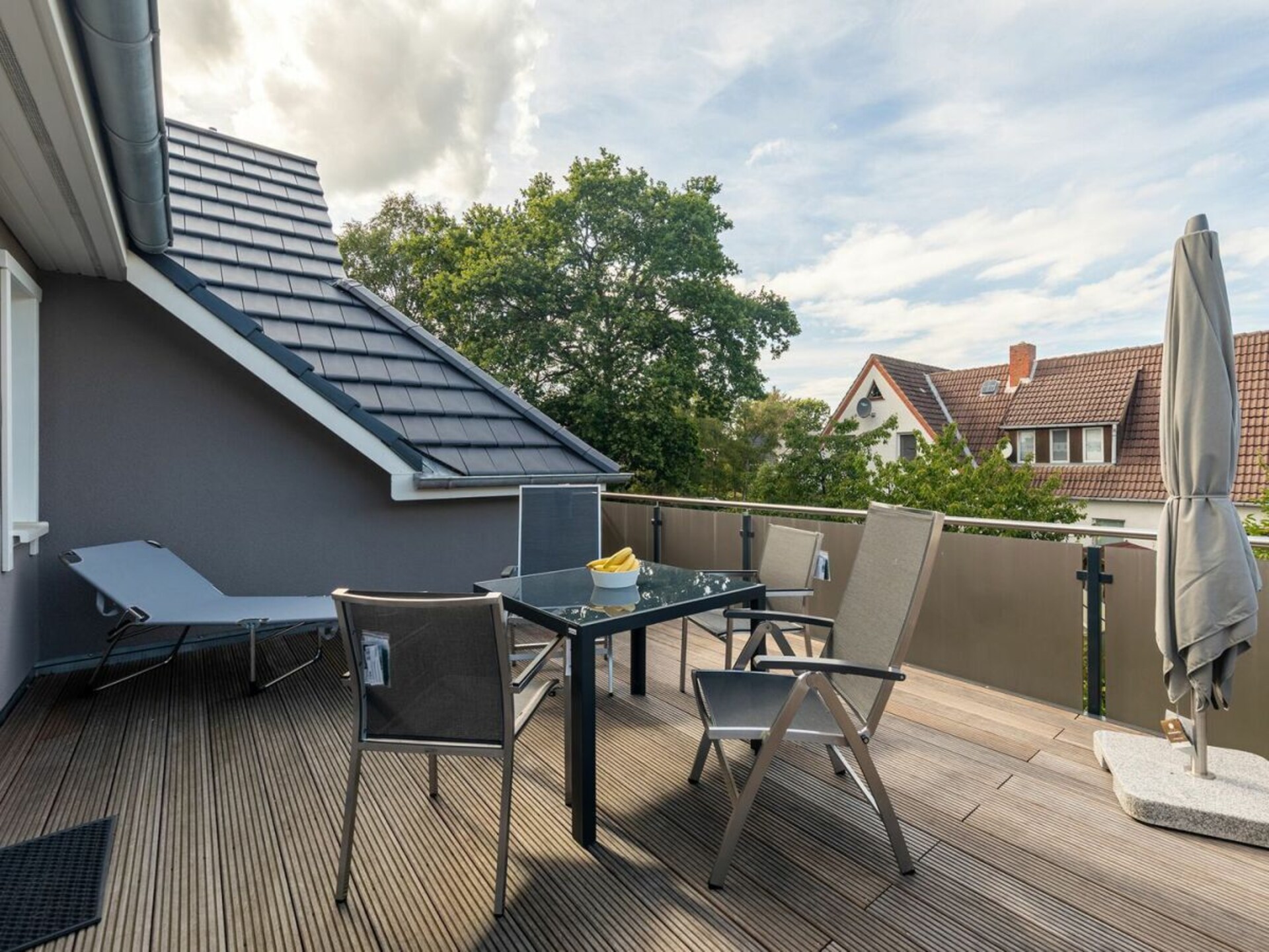 Licht appartement op de bovenverdieping met ruim dakterras in Zingst - foto 1
