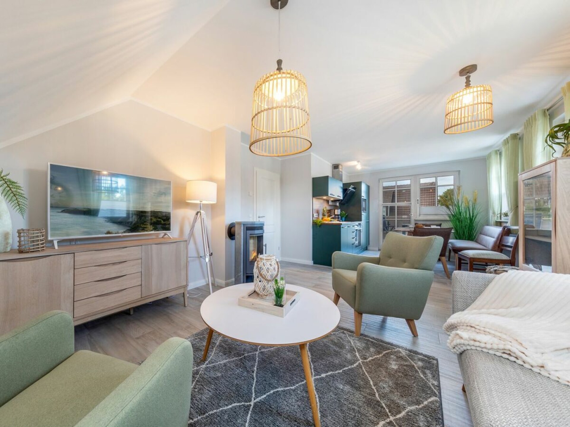 Licht appartement op de bovenverdieping met ruim dakterras in Zingst - foto 5