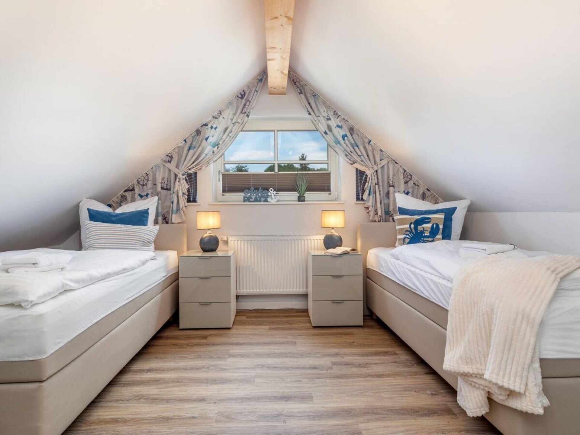 Licht appartement op de bovenverdieping met ruim dakterras in Zingst - foto 16