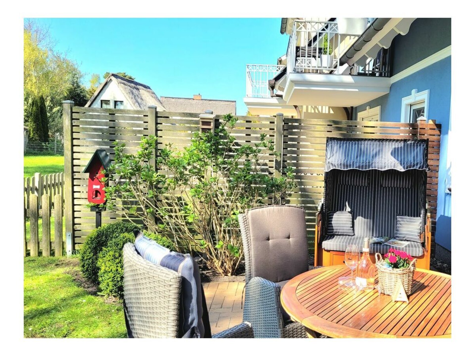 Appartement Arielle in Zingst: rustiek verblijf met terras op zuidwest - foto 9