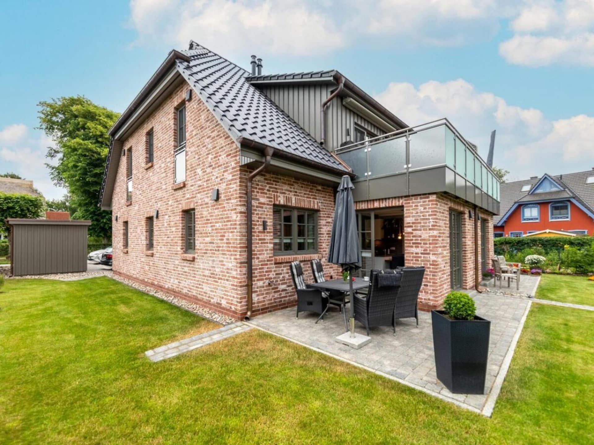 Modern vakantiehuis bij Oostzee Zingst met terras en open haard - foto 2