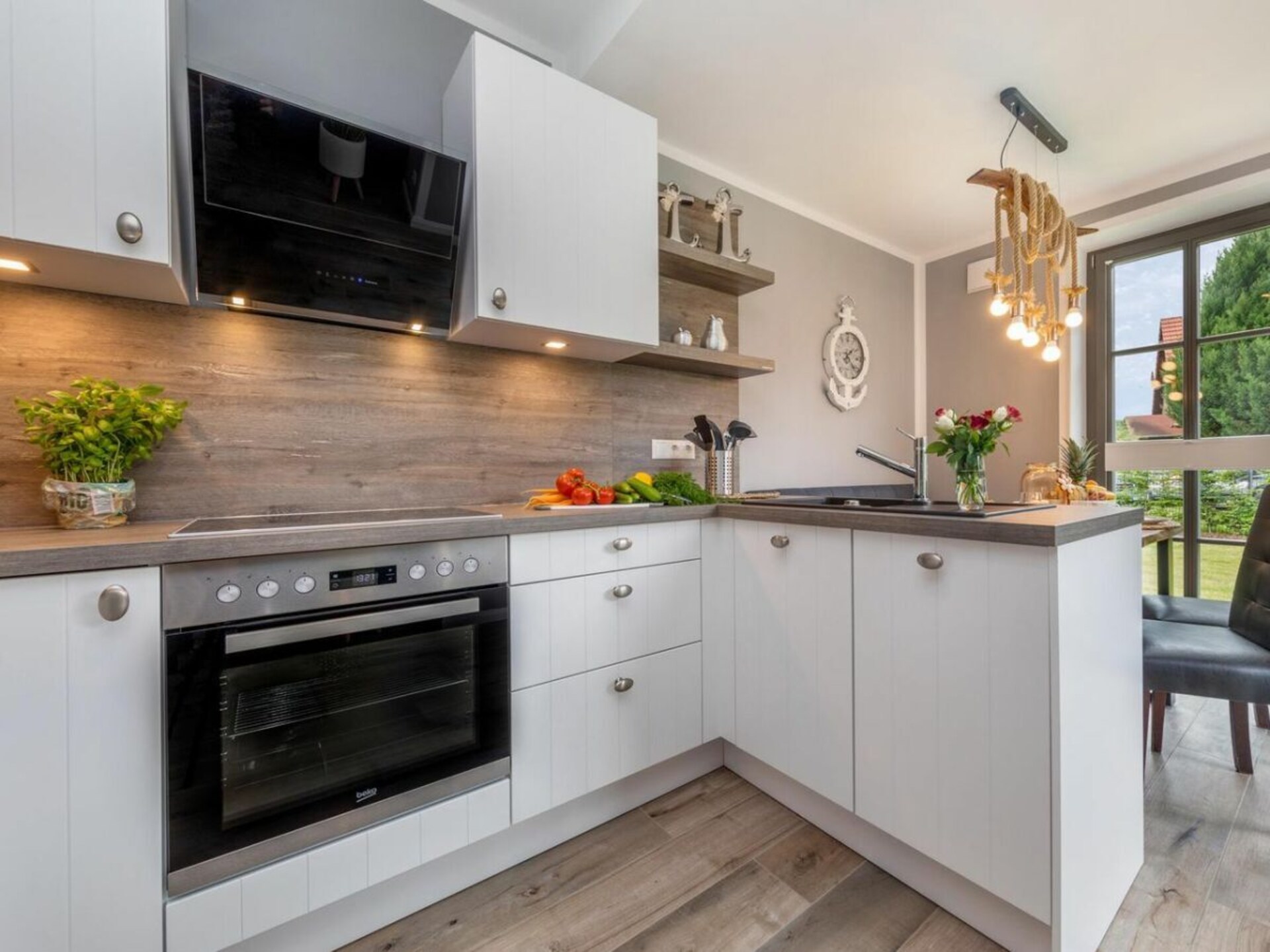 Modern vakantiehuis bij Oostzee Zingst met terras en open haard - foto 10