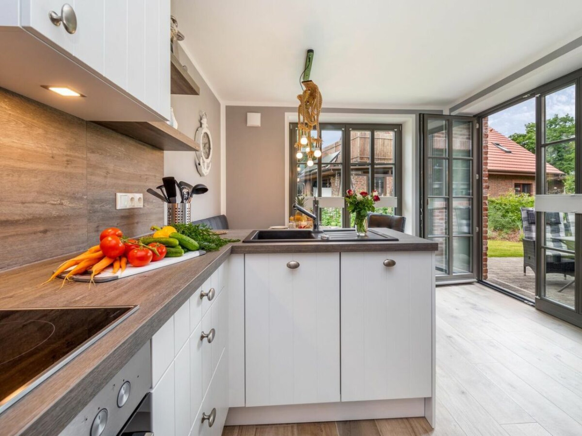 Modern vakantiehuis bij Oostzee Zingst met terras en open haard - foto 11