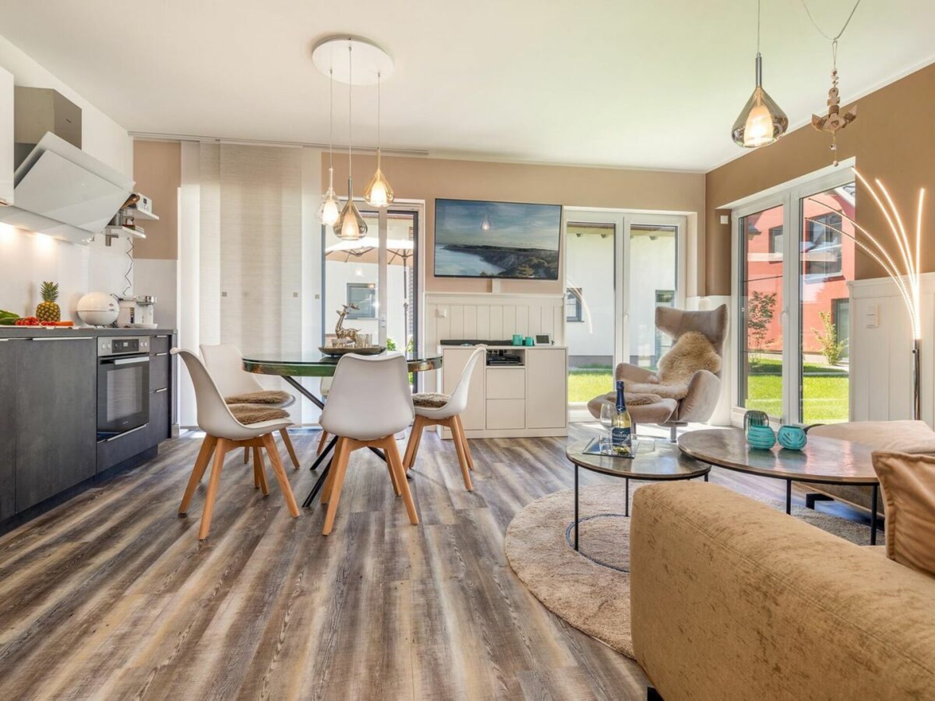 Licht appartement op de begane grond in Zingst met zuidterras en PlayStation - foto 7