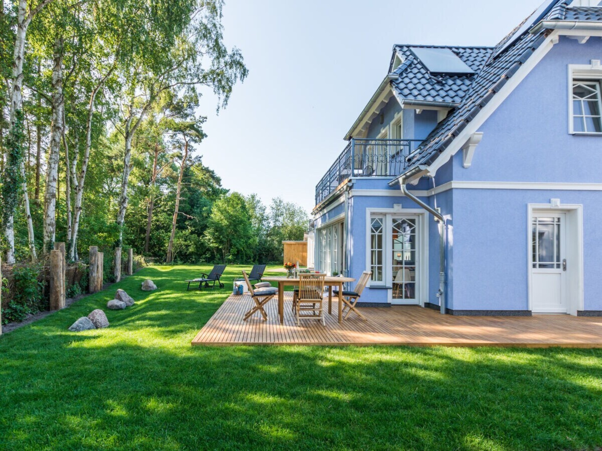 Ruim vakantiehuis Bornhaus met sauna, tuinterras en open haard aan de Bodden - foto 8