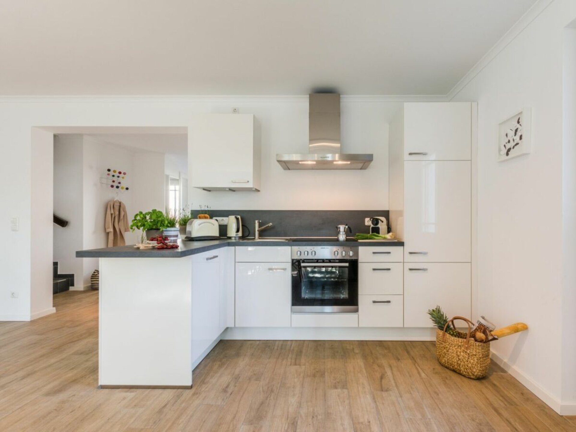 Ruim vakantiehuis Bornhaus met sauna, tuinterras en open haard aan de Bodden - foto 14