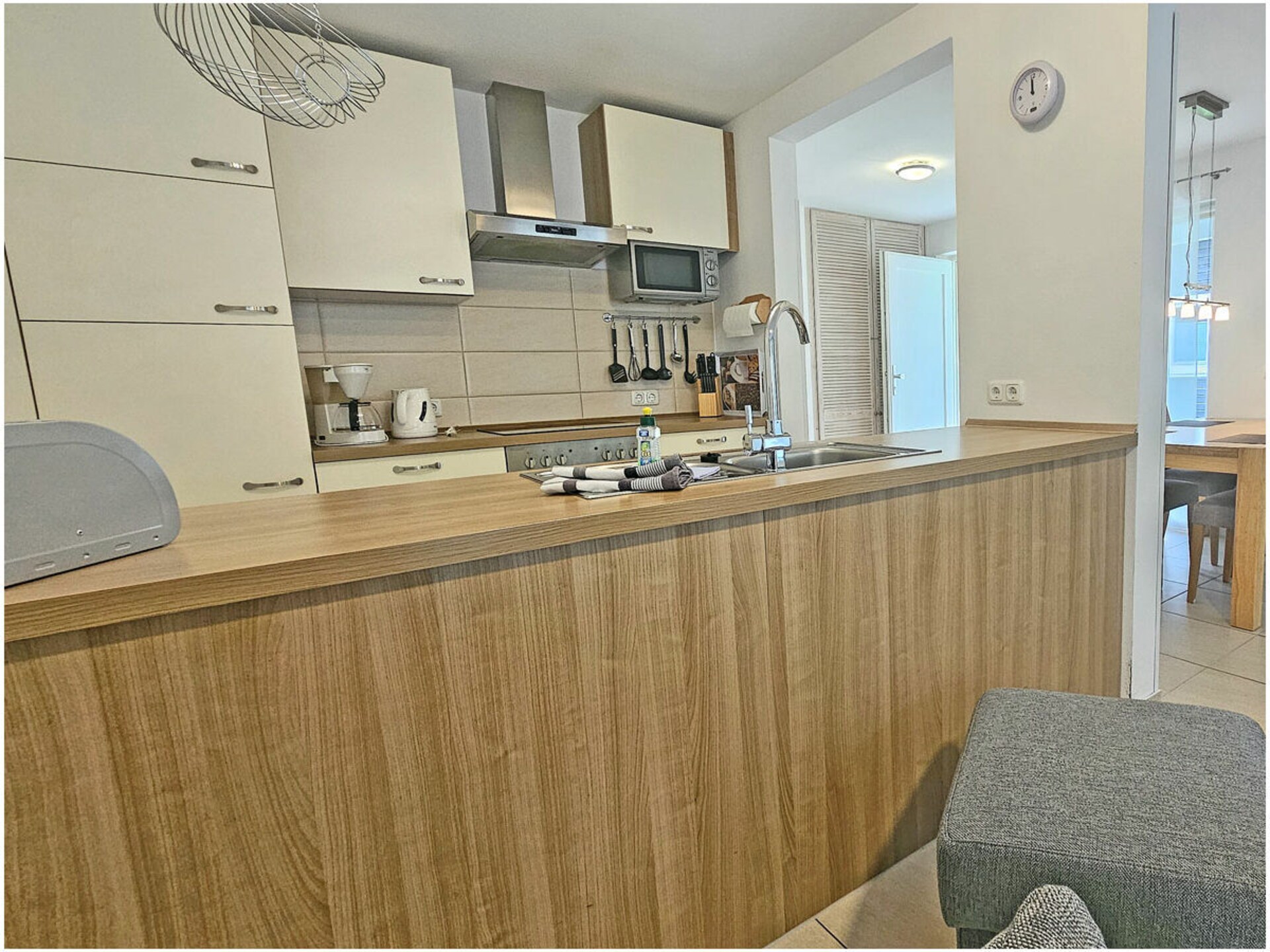 Knus vakantiehuis met sauna en open haard op 500m van strand Glowe - foto 14