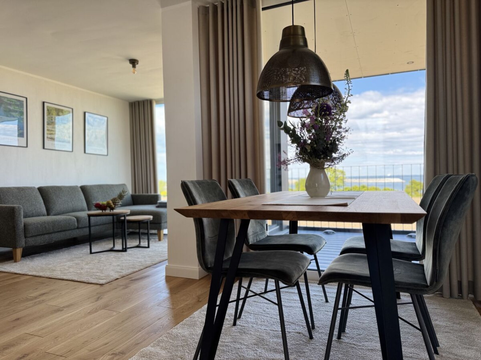 Stijlvol appartement met panoramisch zeezicht en privéstrand op Fehmarn - foto 11