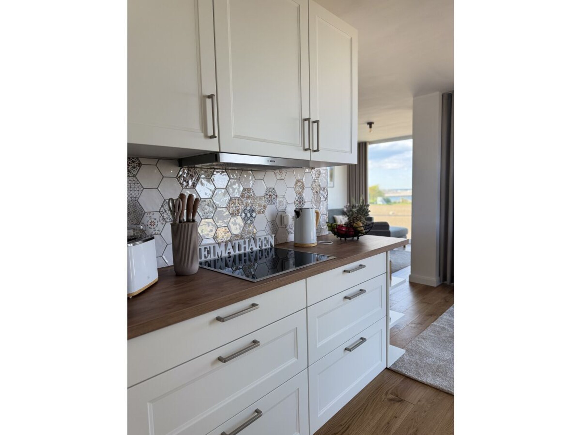 Stijlvol appartement met panoramisch zeezicht en privéstrand op Fehmarn - foto 12
