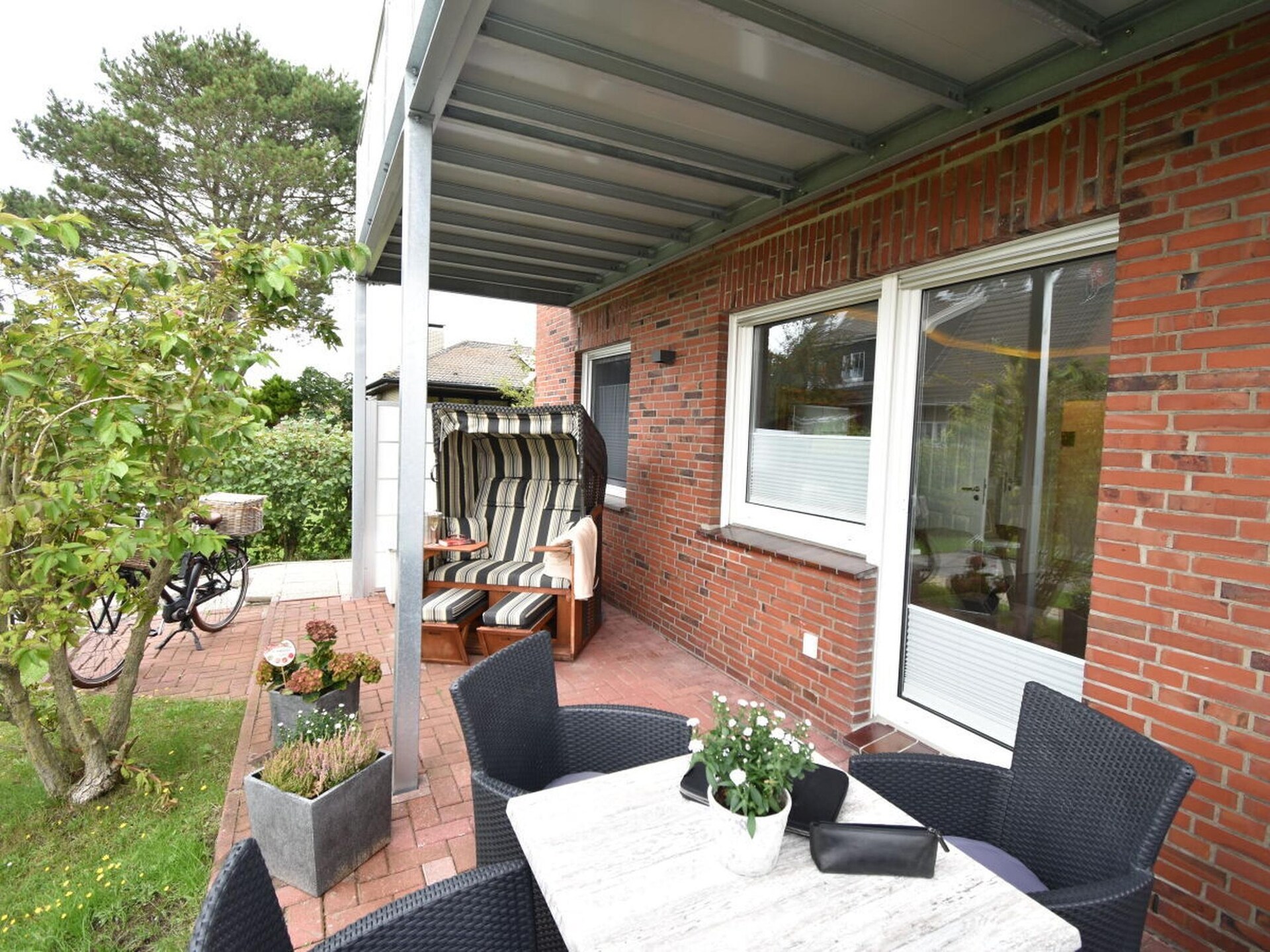 Stijlvol vakantiehuis op Borkum met terras, tuin en Netflix - foto 20