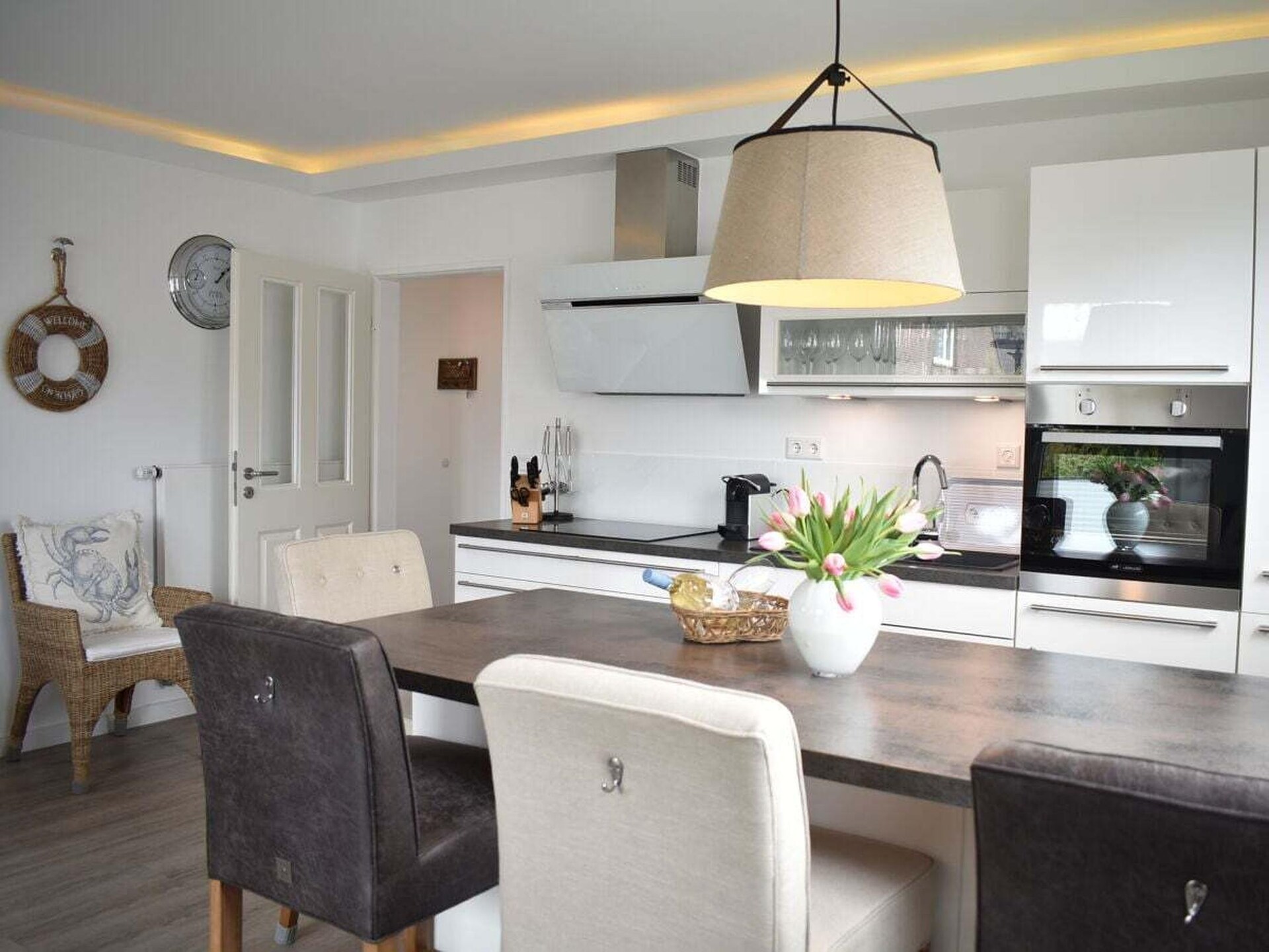 Stijlvol vakantiehuis op Borkum met terras, tuin en Netflix - foto 5