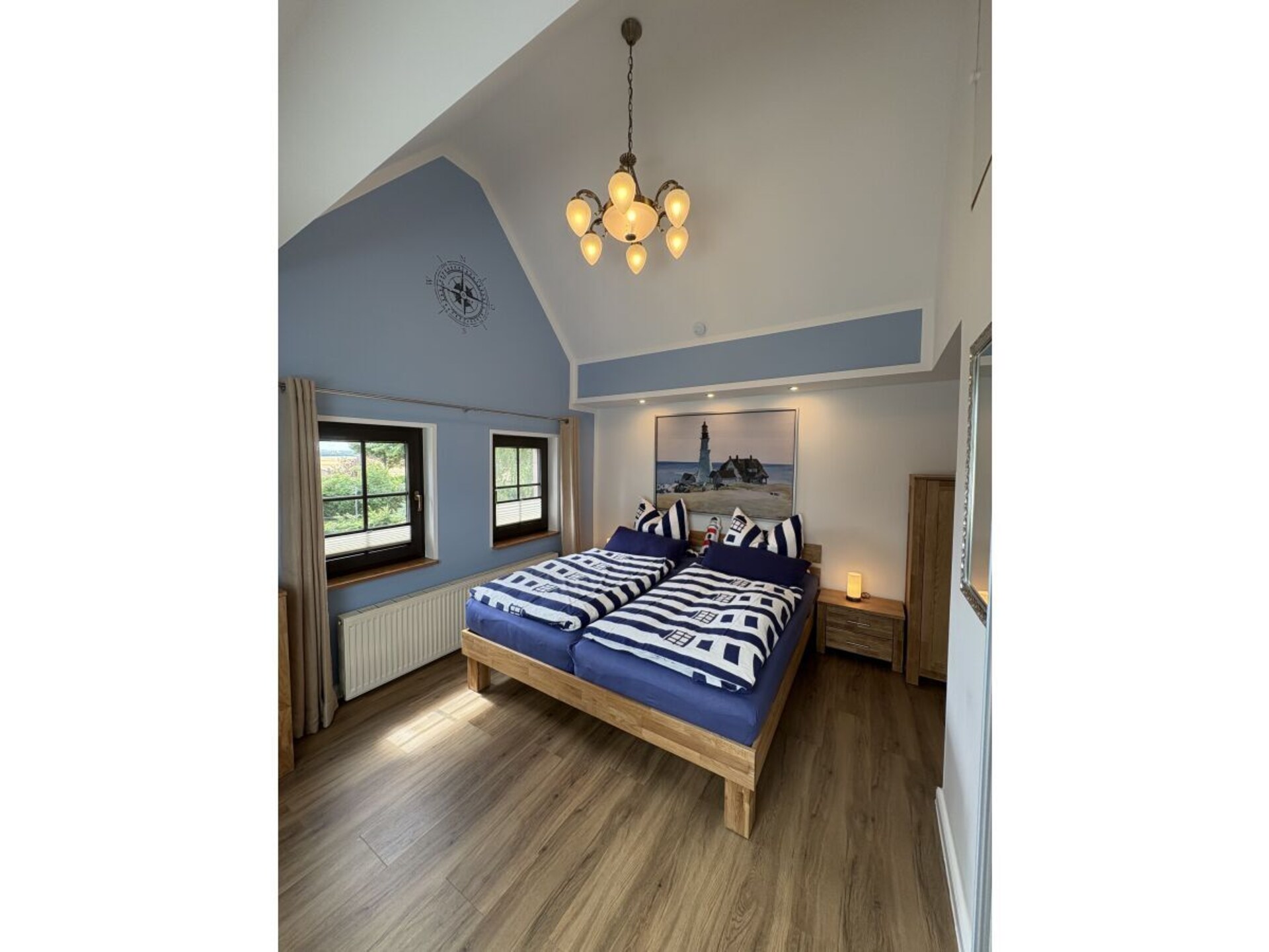 Ruim 4-sterren maisonnette met waterzicht bij Tremter Bodden - foto 18