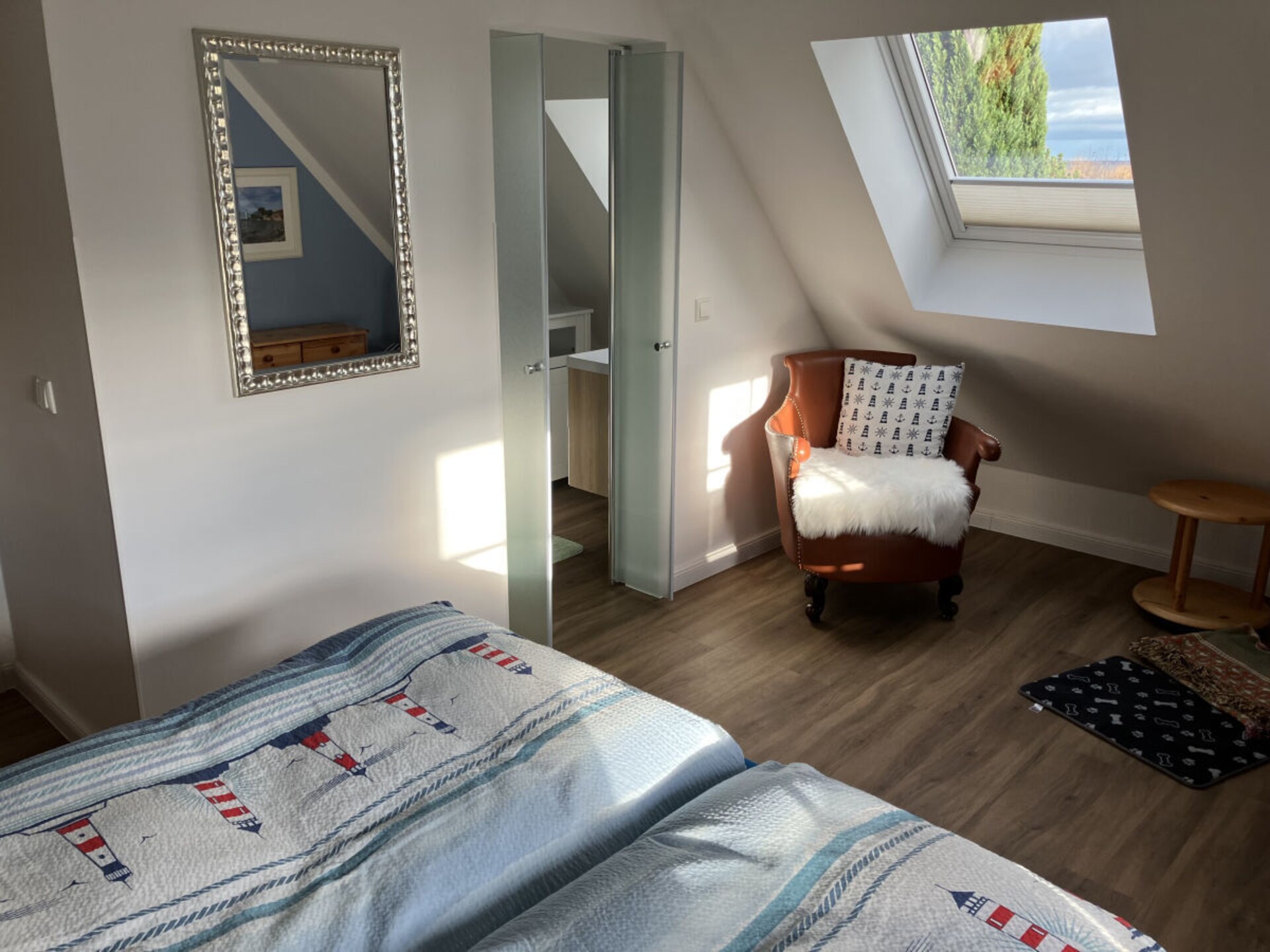 Ruim 4-sterren maisonnette met waterzicht bij Tremter Bodden - foto 22