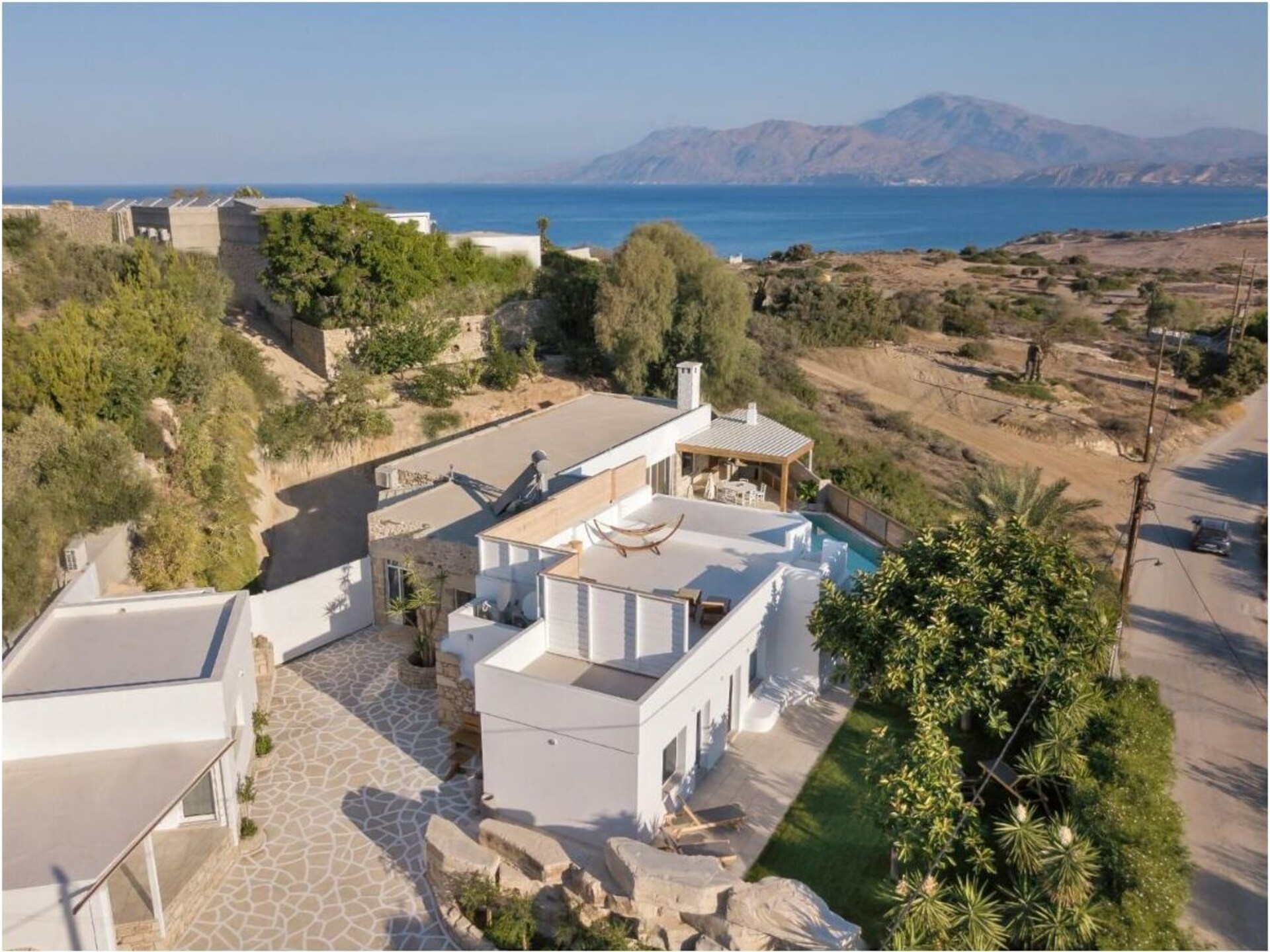 Ruime villa voor 8 in Pitsidia, Kreta met uitzicht op de Libische Zee - foto 2