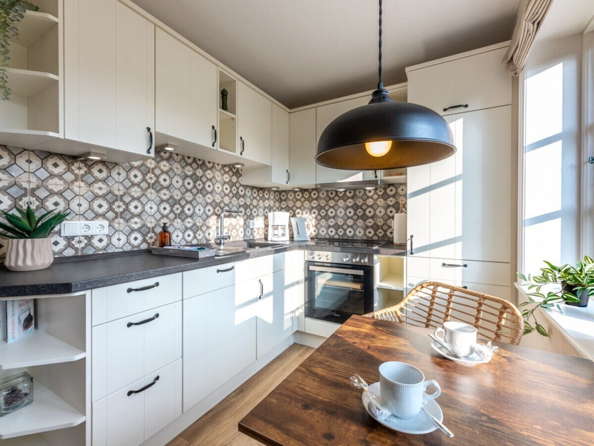Knus appartement met tuin en houtkachel, 1600m van het strand in Wrixum - foto 5