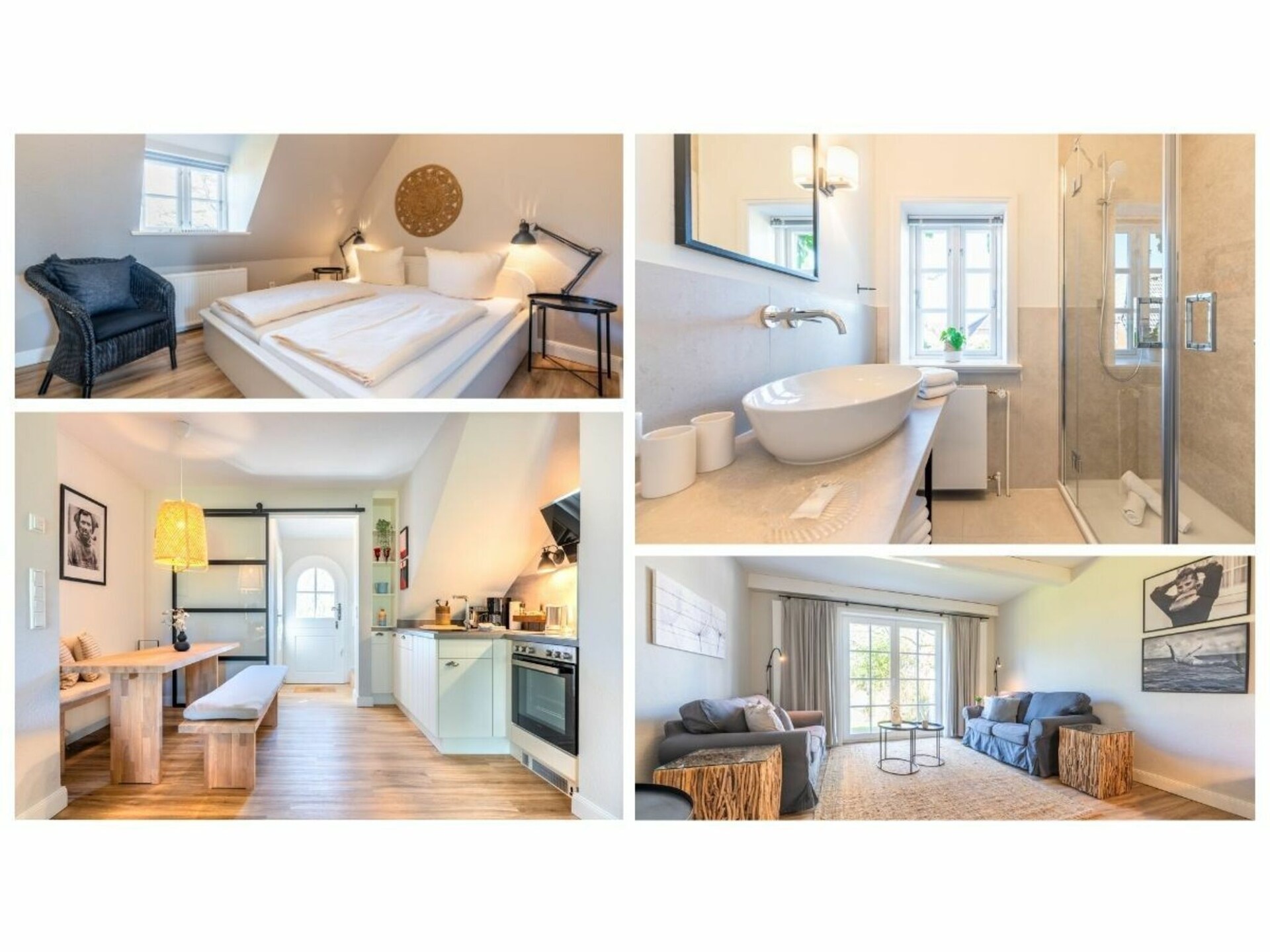 Knus vakantiehuis voor 4 in Wrixum met WiFi en tuin - foto 10