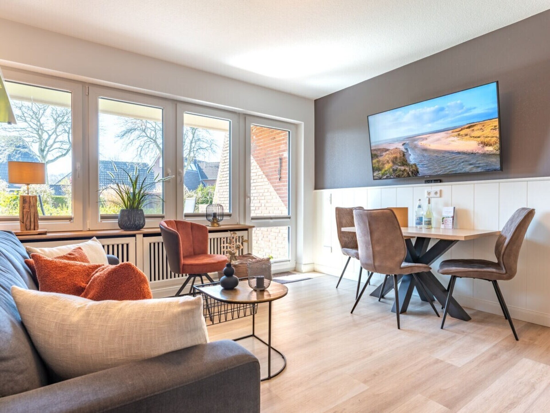 Kompakt appartement in Wyk met WiFi, ideaal voor 4 personen - foto 6