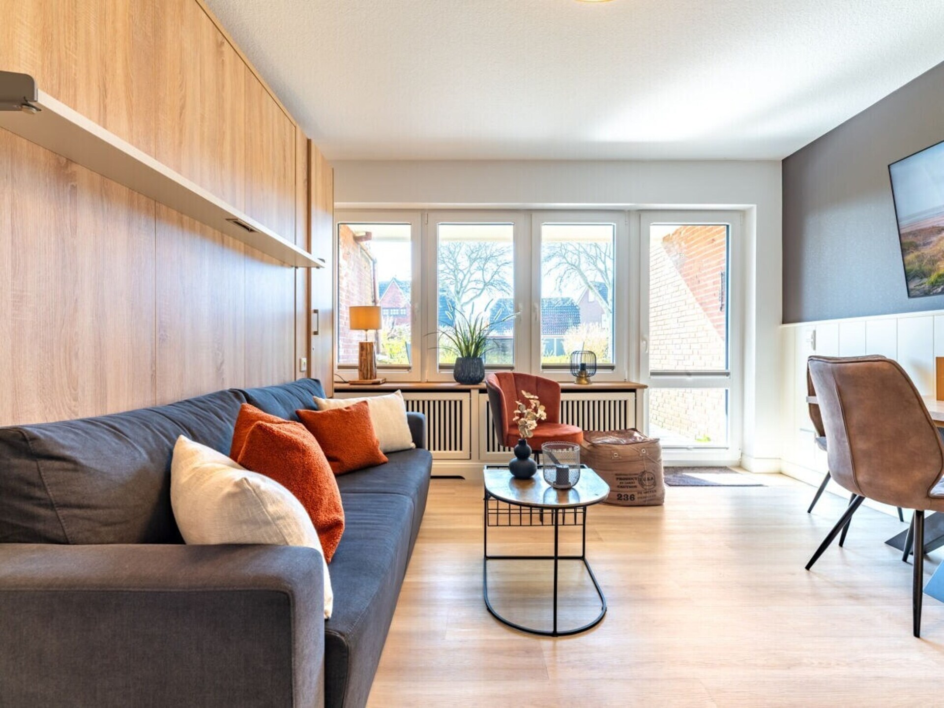 Kompakt appartement in Wyk met WiFi, ideaal voor 4 personen - foto 5