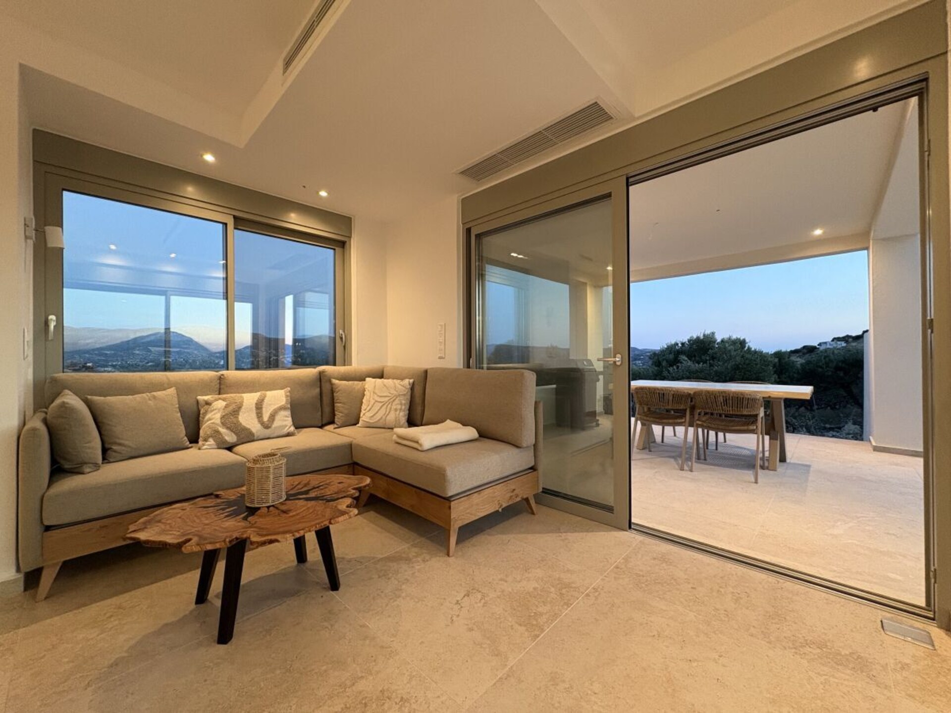 Panoramisch appartement met zee- en bergzicht in Kamilari, Kreta - foto 15