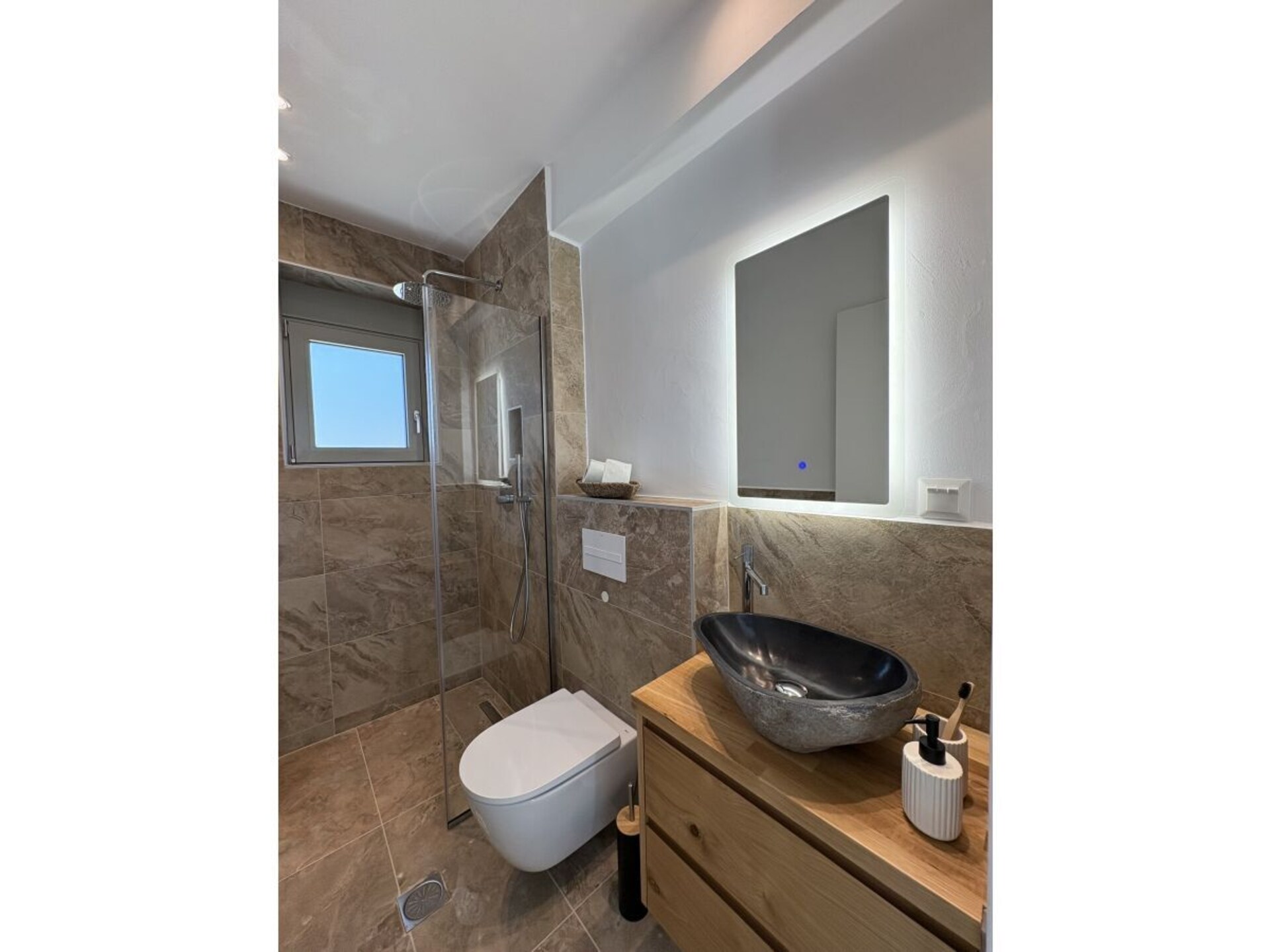 Panoramisch appartement met zee- en bergzicht in Kamilari, Kreta - foto 17