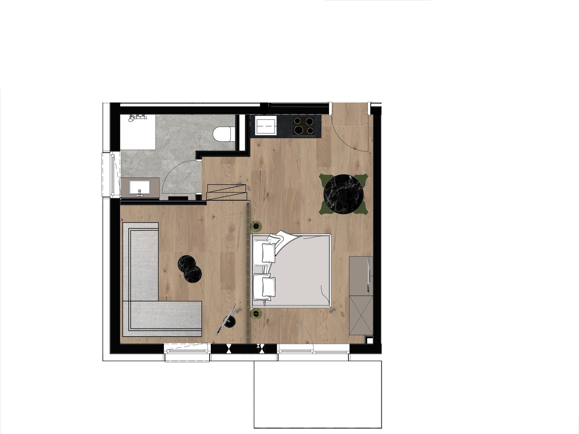 3-persoons appartement in Kirchberg in Tirol nabij de piste · 3 pers. - foto 6