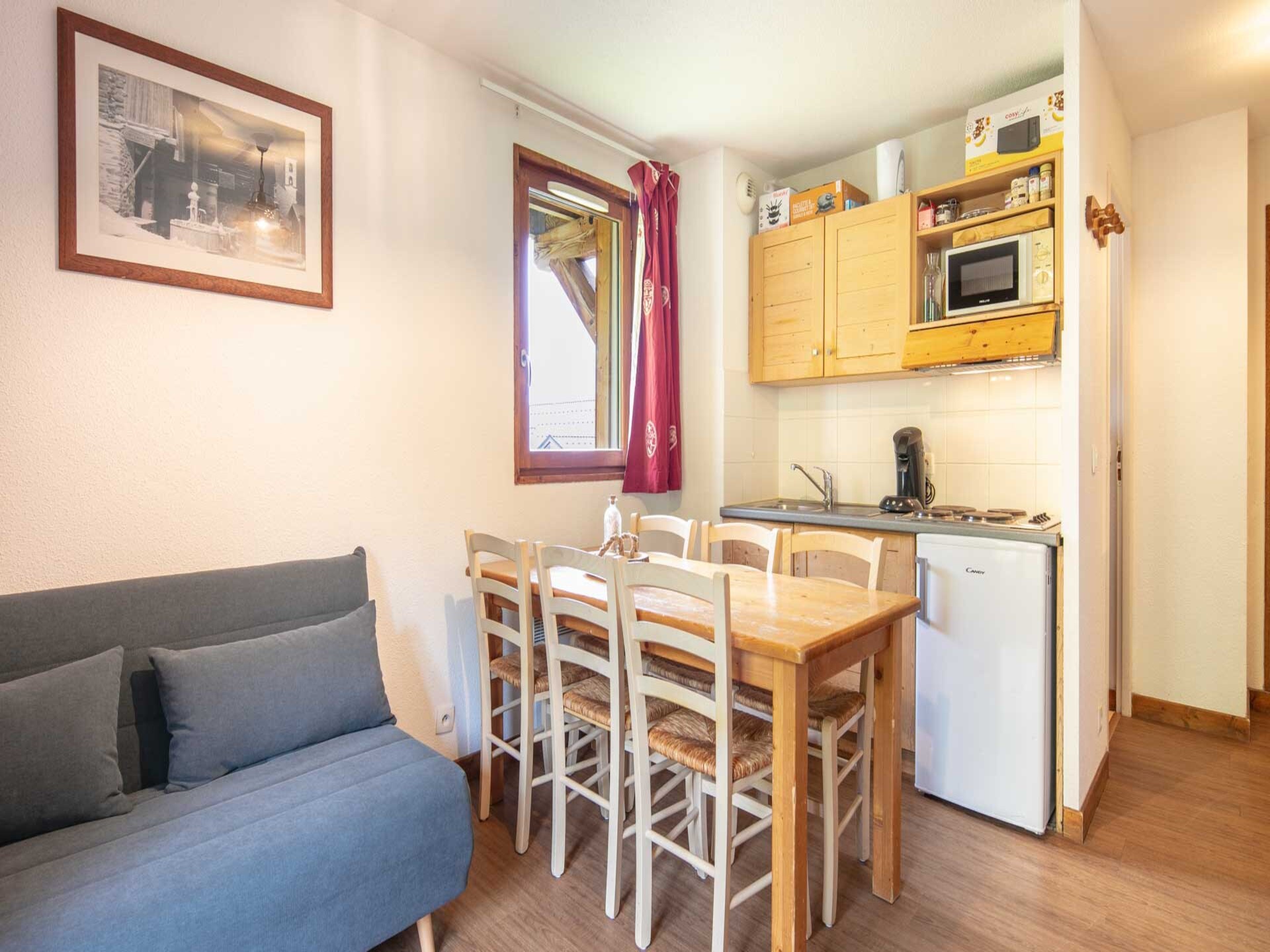 Appartement 6 pers. met balkon, 300m van de piste in Saint-Sorlin-d'Arves - foto 4
