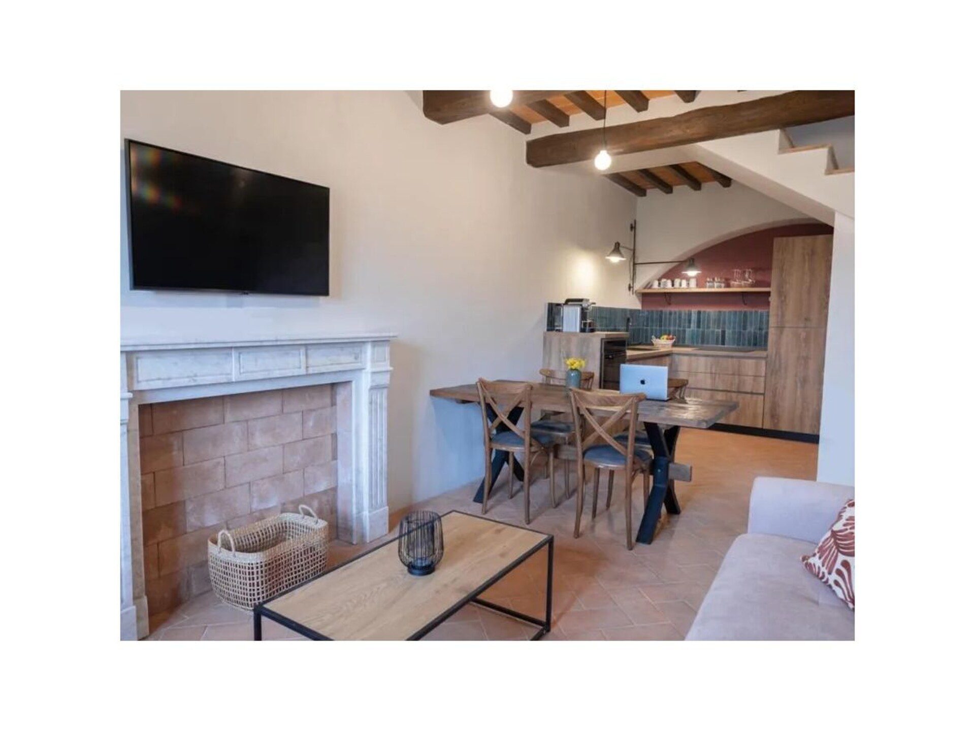 Liefdevol appartement in Casole d'Elsa met panoramisch Toscaans uitzicht - foto 5