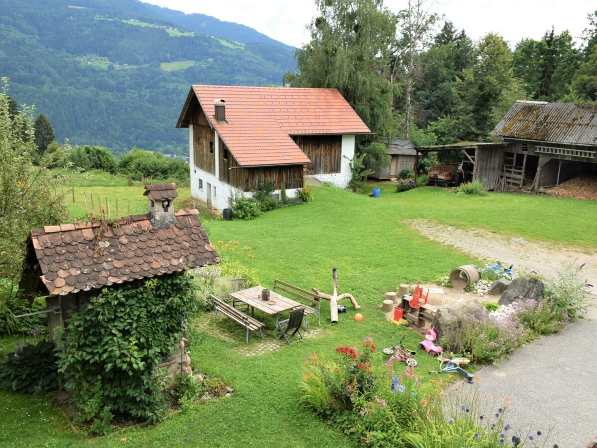 Allergievriendelijk vakantiehuis met panoramisch uitzicht bij Millstatt - foto 13