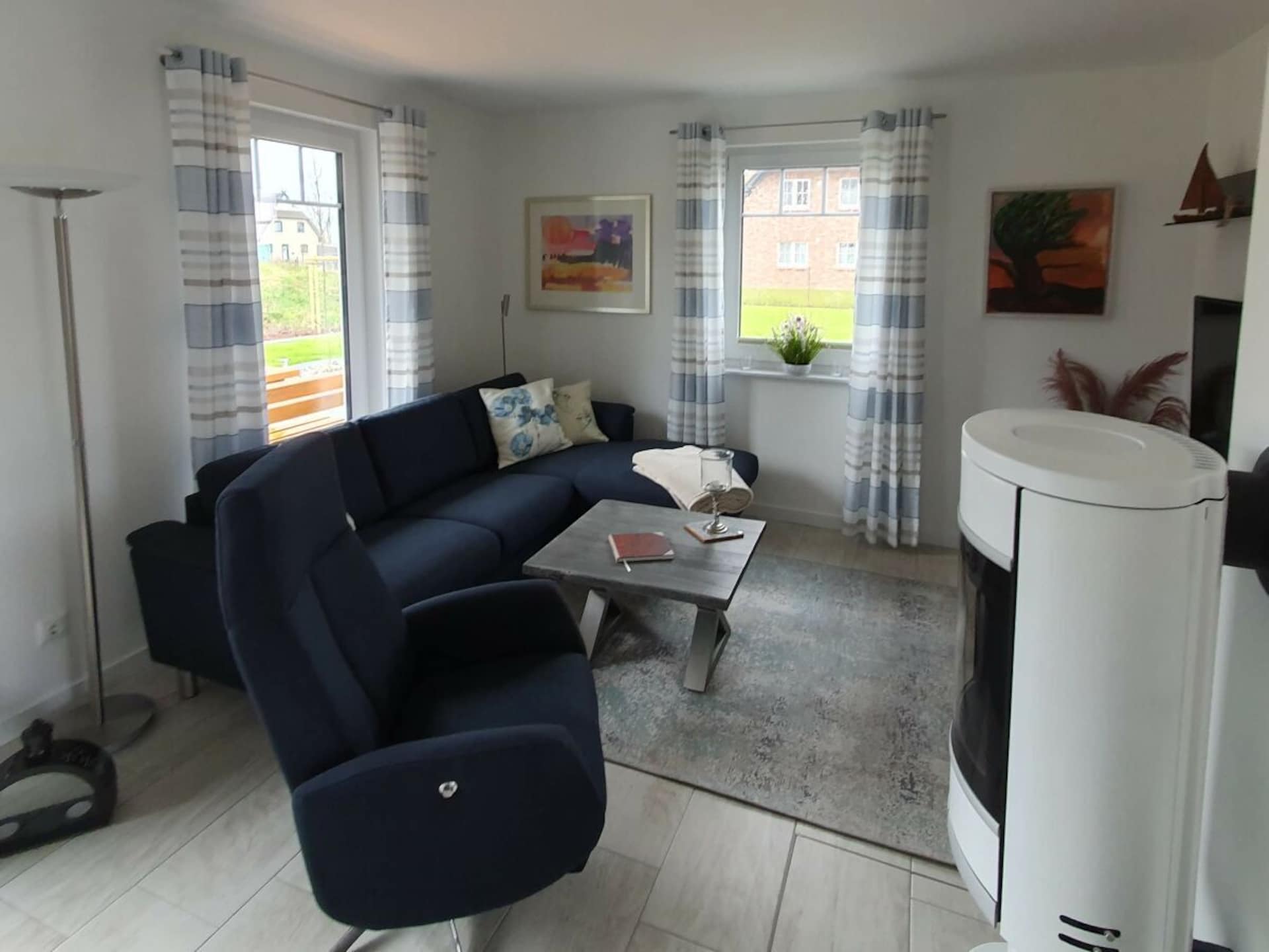 Rieten dak idylle aan de Üselitzer Wiek – Nieuw vakantiehuis voor 6 personen - foto 9