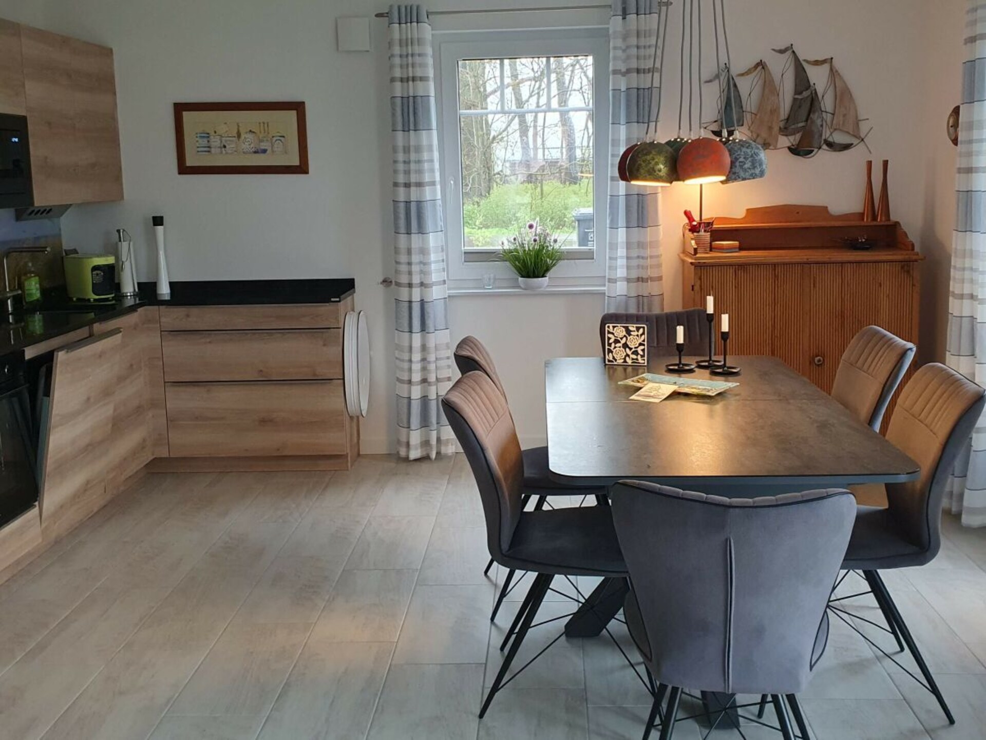 Rieten dak idylle aan de Üselitzer Wiek – Nieuw vakantiehuis voor 6 personen - foto 14