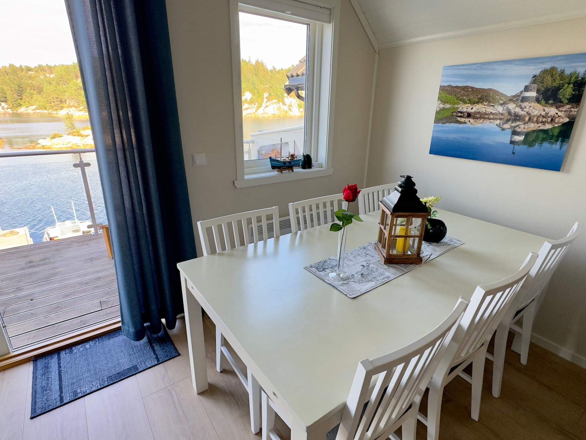 Luxe waterwoning in Urangsvåg – 5 slaapkamers & uitzicht op zee - foto 15
