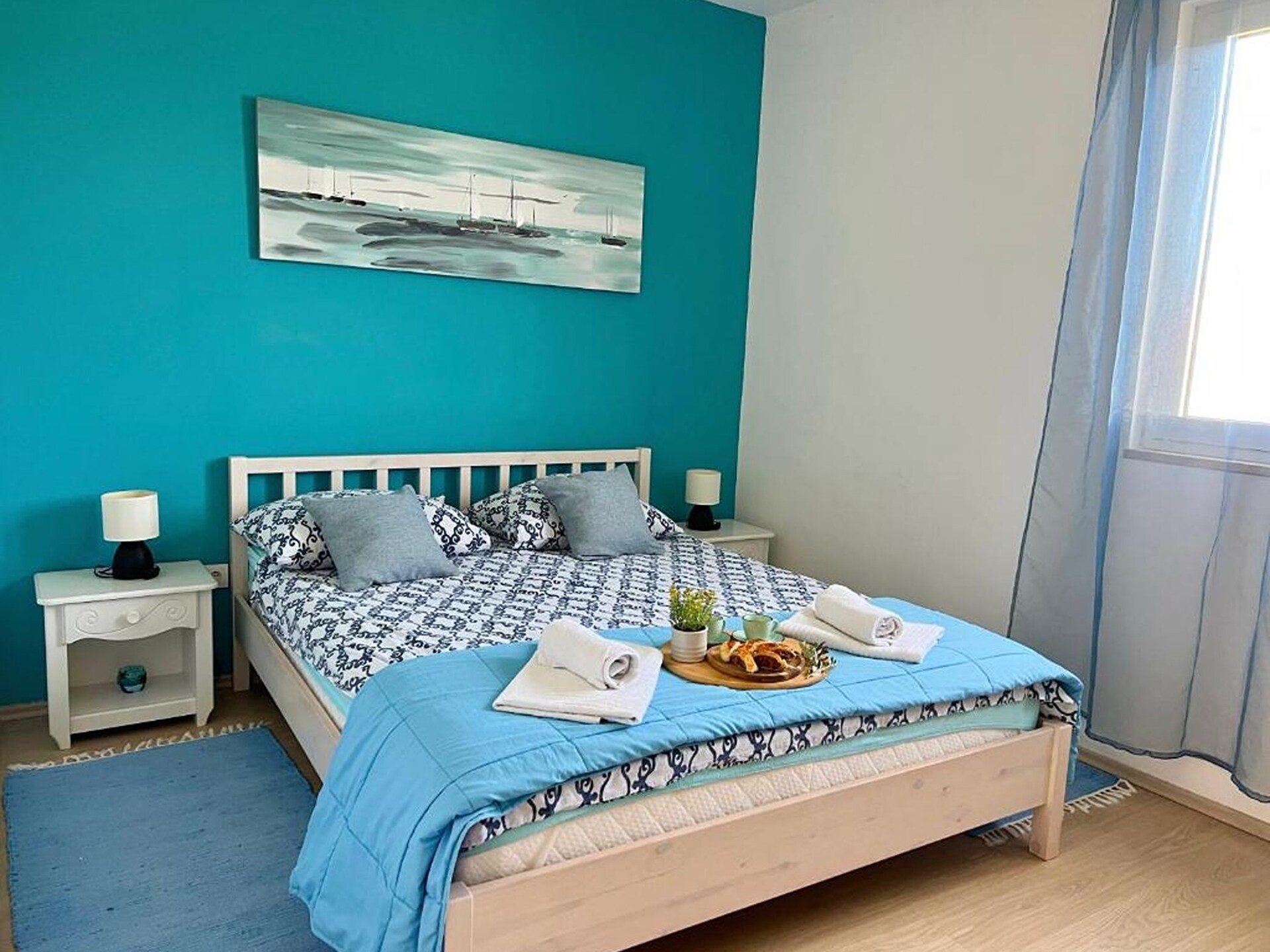 Ruim appartement in Vinisce direct aan het strand - foto 9