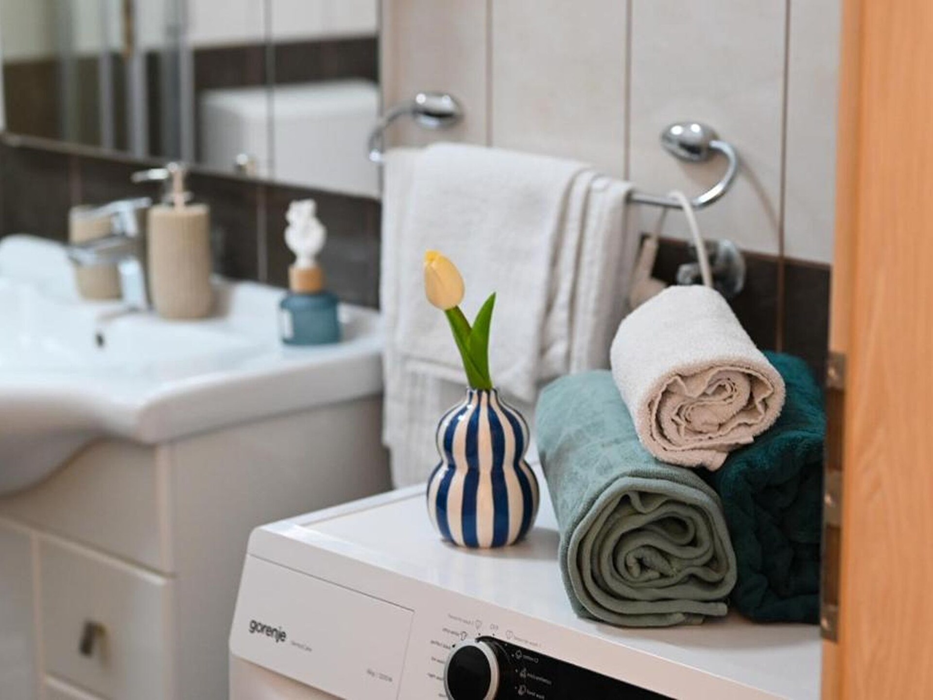 Ruim appartement in Vinisce direct aan het strand - foto 10