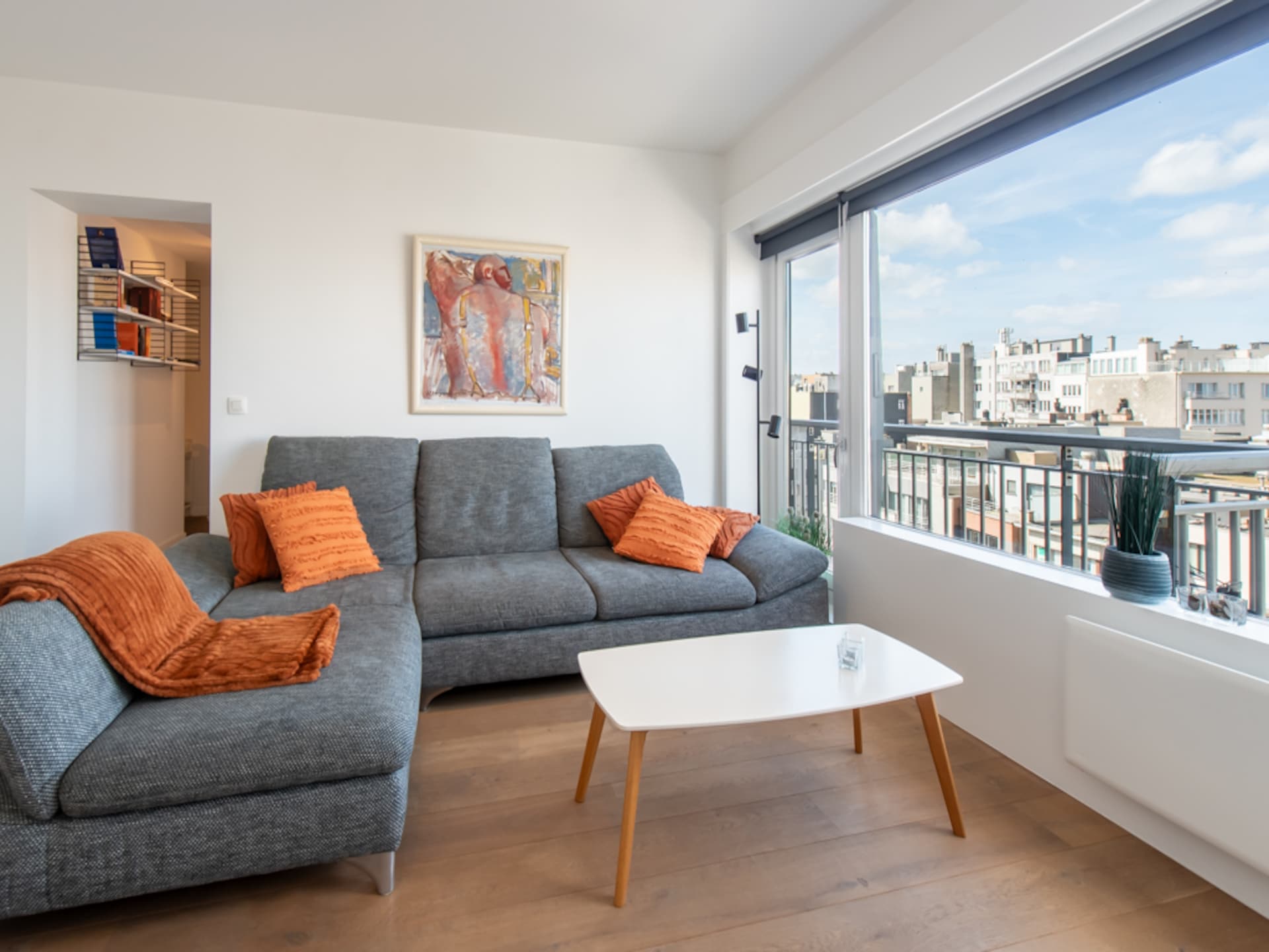 Modern appartement in Oostende met terras en zeezicht - foto 6