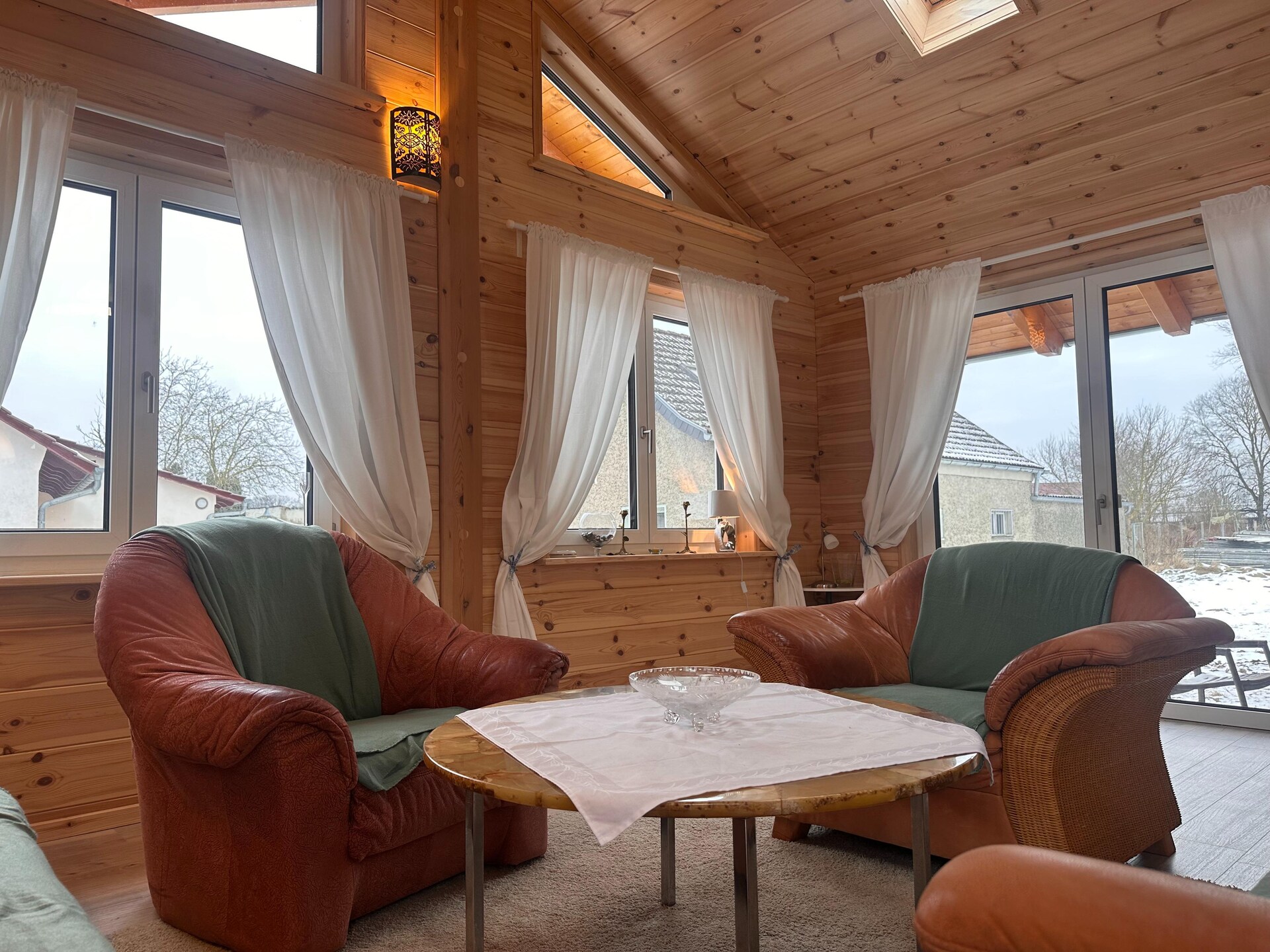 Ferienhaus 4 Elemente: Duurzaam houten vakantiehuis in Brandenburg voor 6 personen - foto 10