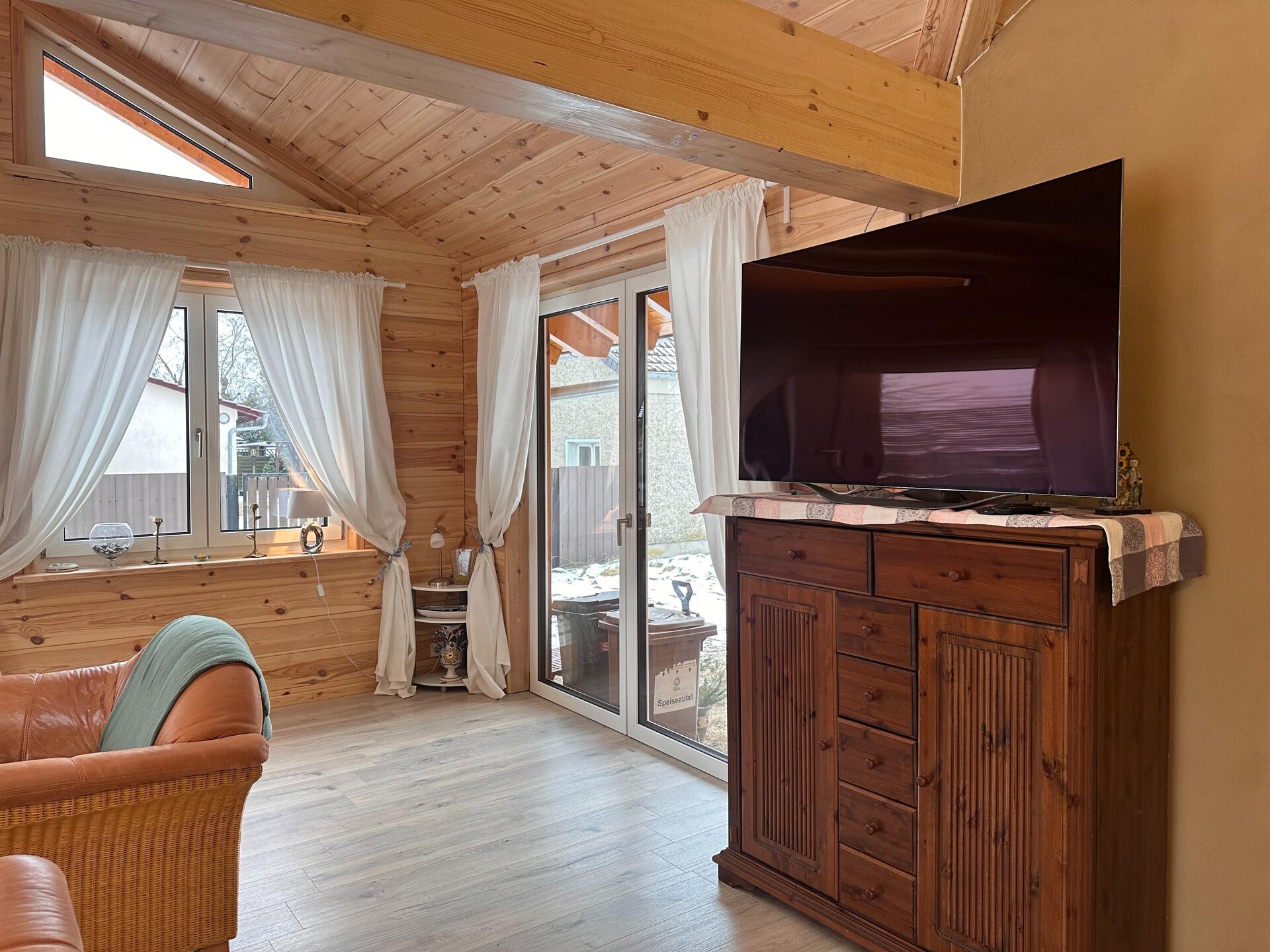Ferienhaus 4 Elemente: Duurzaam houten vakantiehuis in Brandenburg voor 6 personen - foto 11