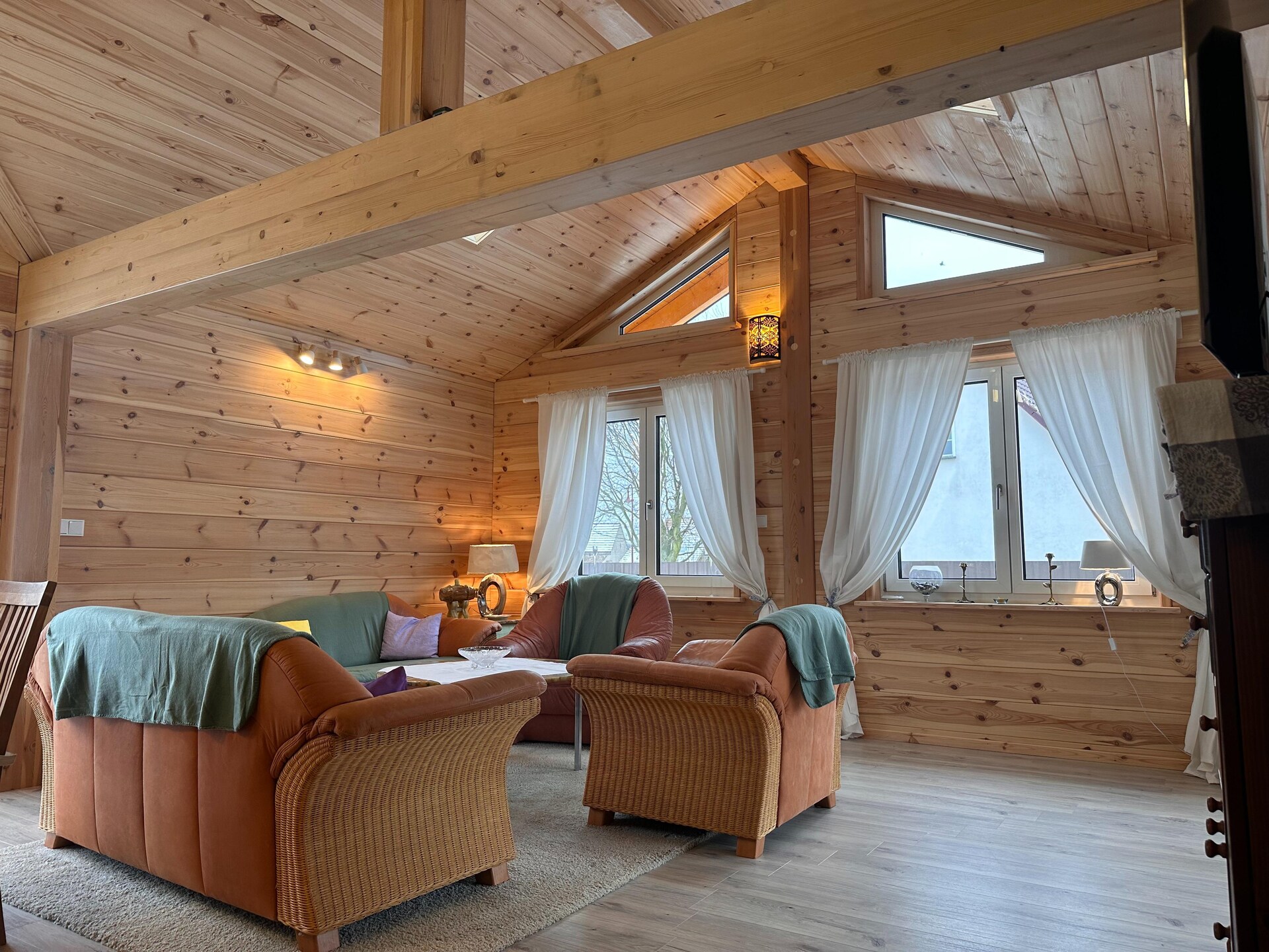 Ferienhaus 4 Elemente: Duurzaam houten vakantiehuis in Brandenburg voor 6 personen - foto 12
