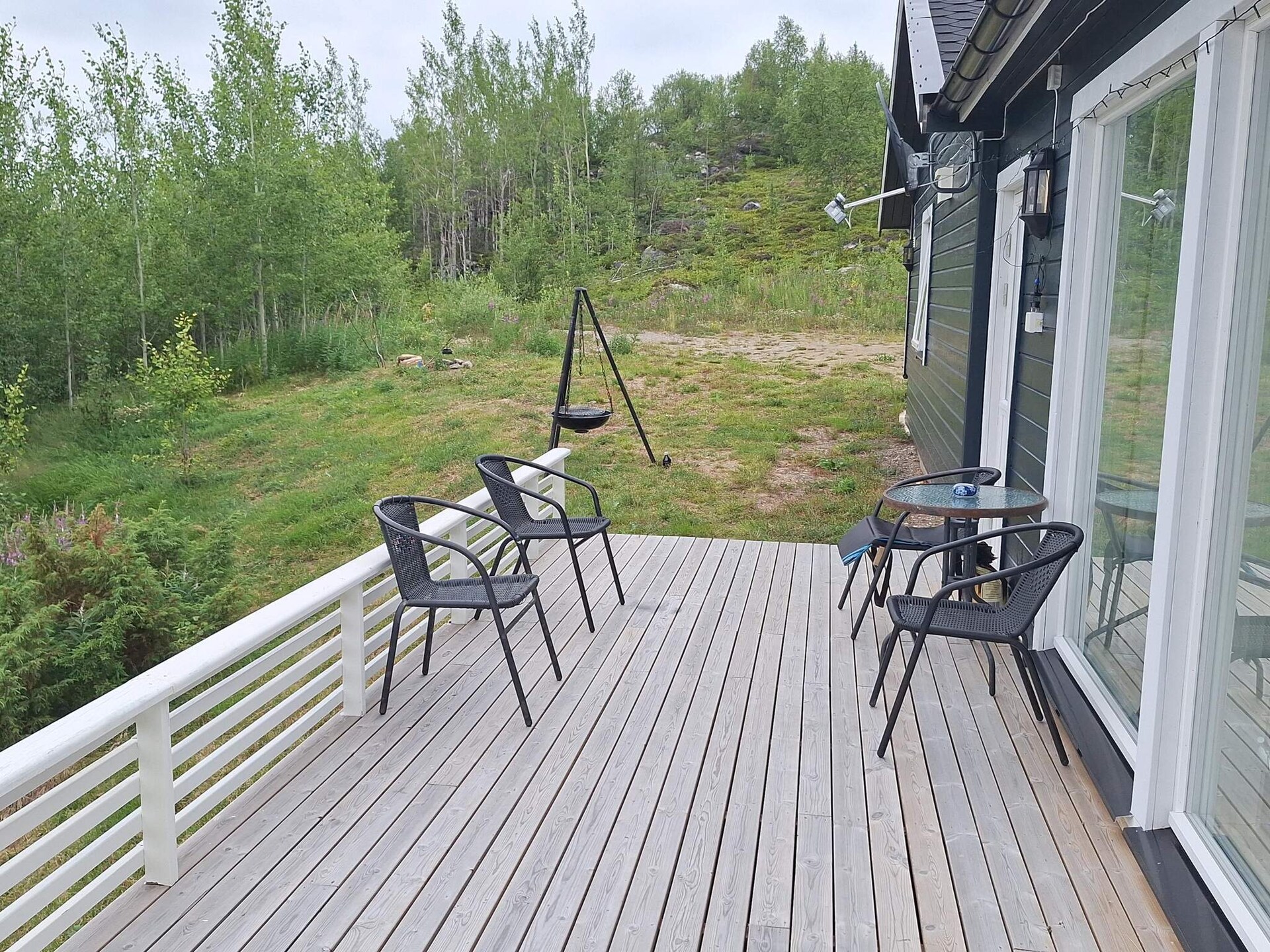 Modern vakantiehuis met sauna en panoramisch uitzicht op de Tana-rivier - foto 10