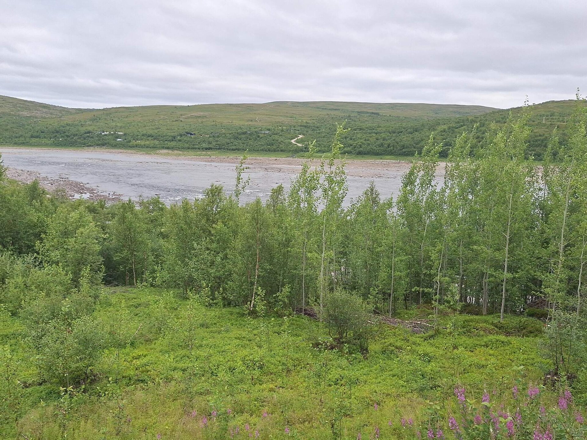 Modern vakantiehuis met sauna en panoramisch uitzicht op de Tana-rivier - foto 16