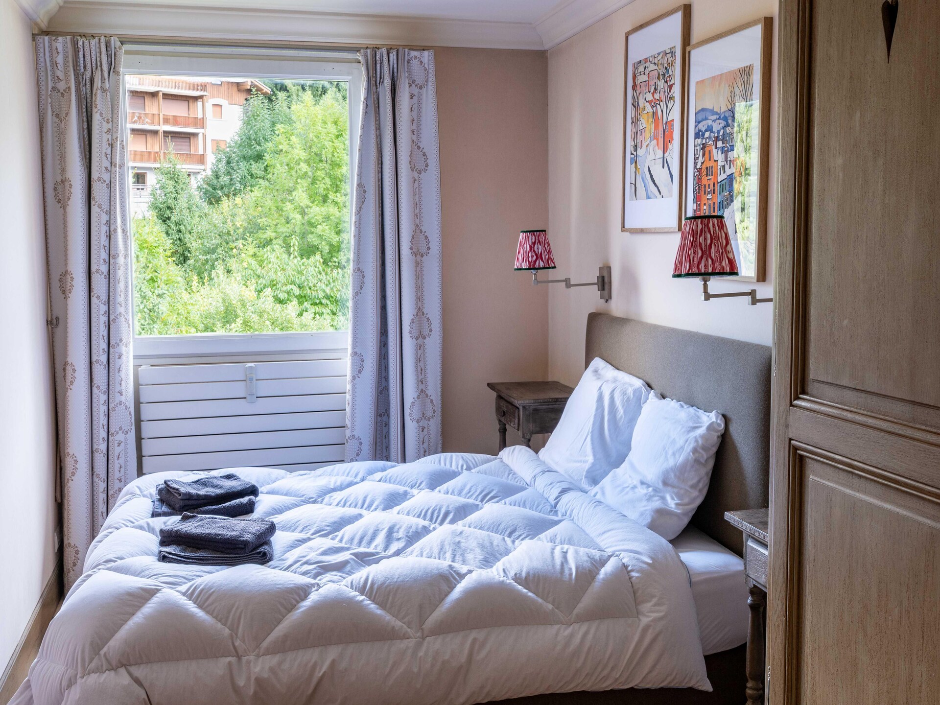 Licht appartement voor 10 personen in het hart van Megève, vlakbij de piste - foto 7