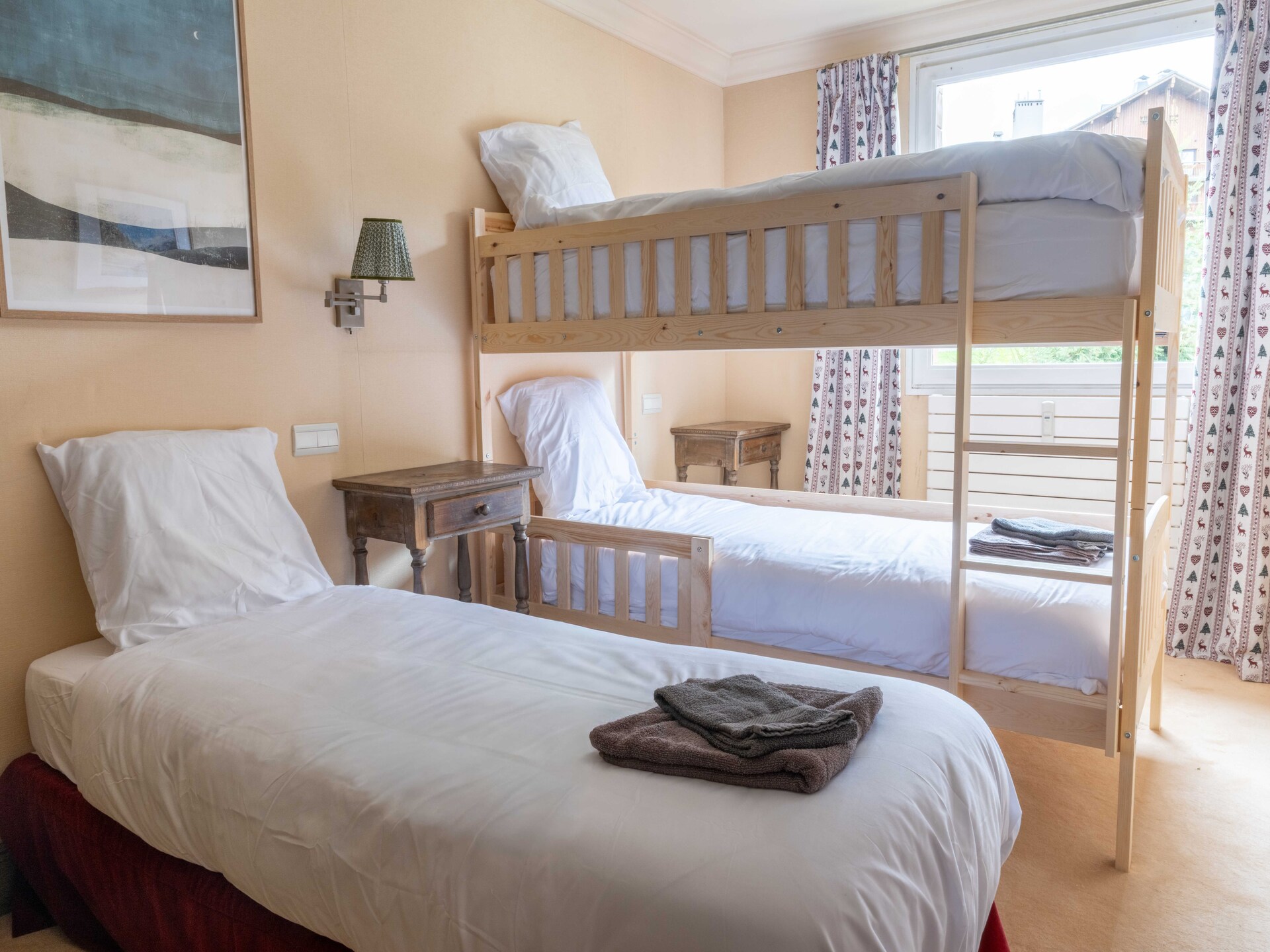 Licht appartement voor 10 personen in het hart van Megève, vlakbij de piste - foto 110