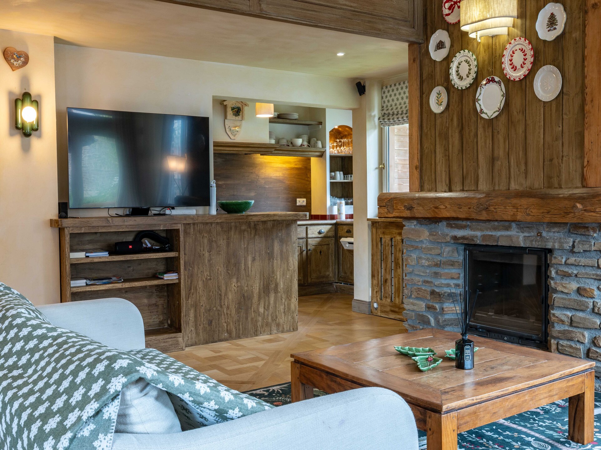 Licht appartement voor 10 personen in het hart van Megève, vlakbij de piste - foto 119