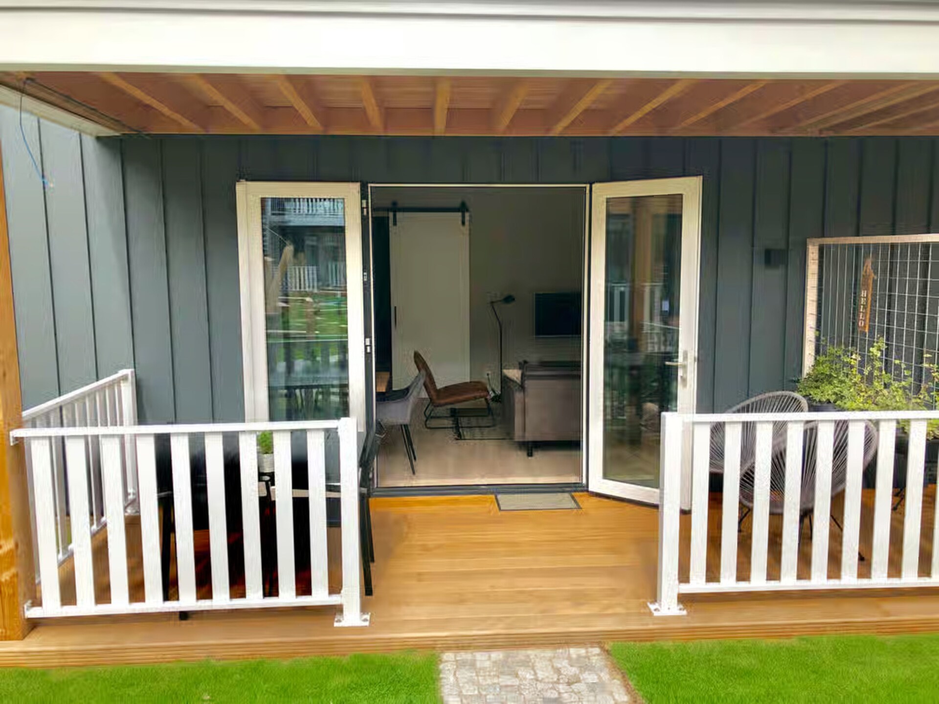 Luxe lodge op begane grond, 150m van strand Zoutelande - foto 16