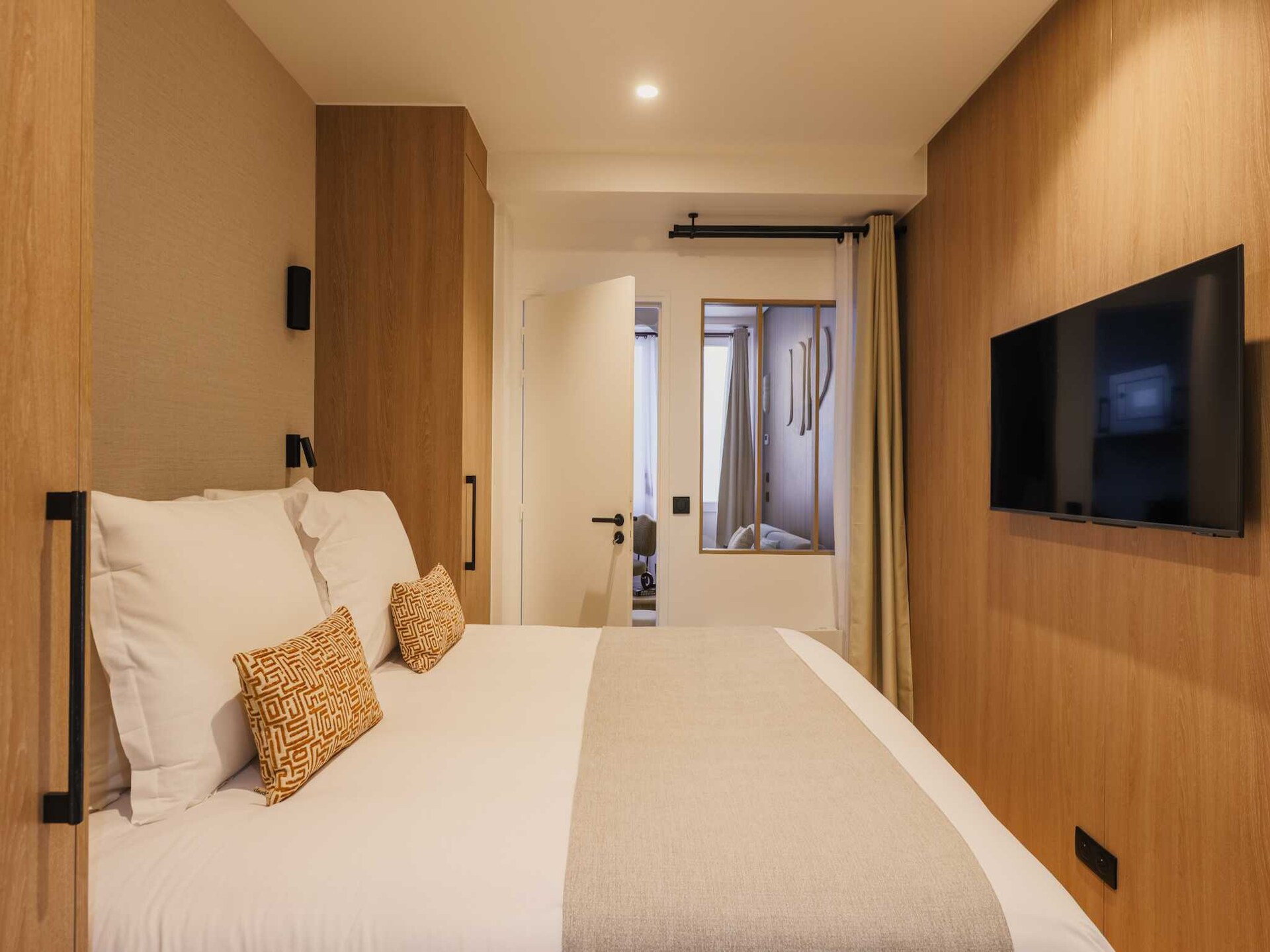 Licht appartement met airco in het 16e arrondissement, vlakbij metro - foto 64
