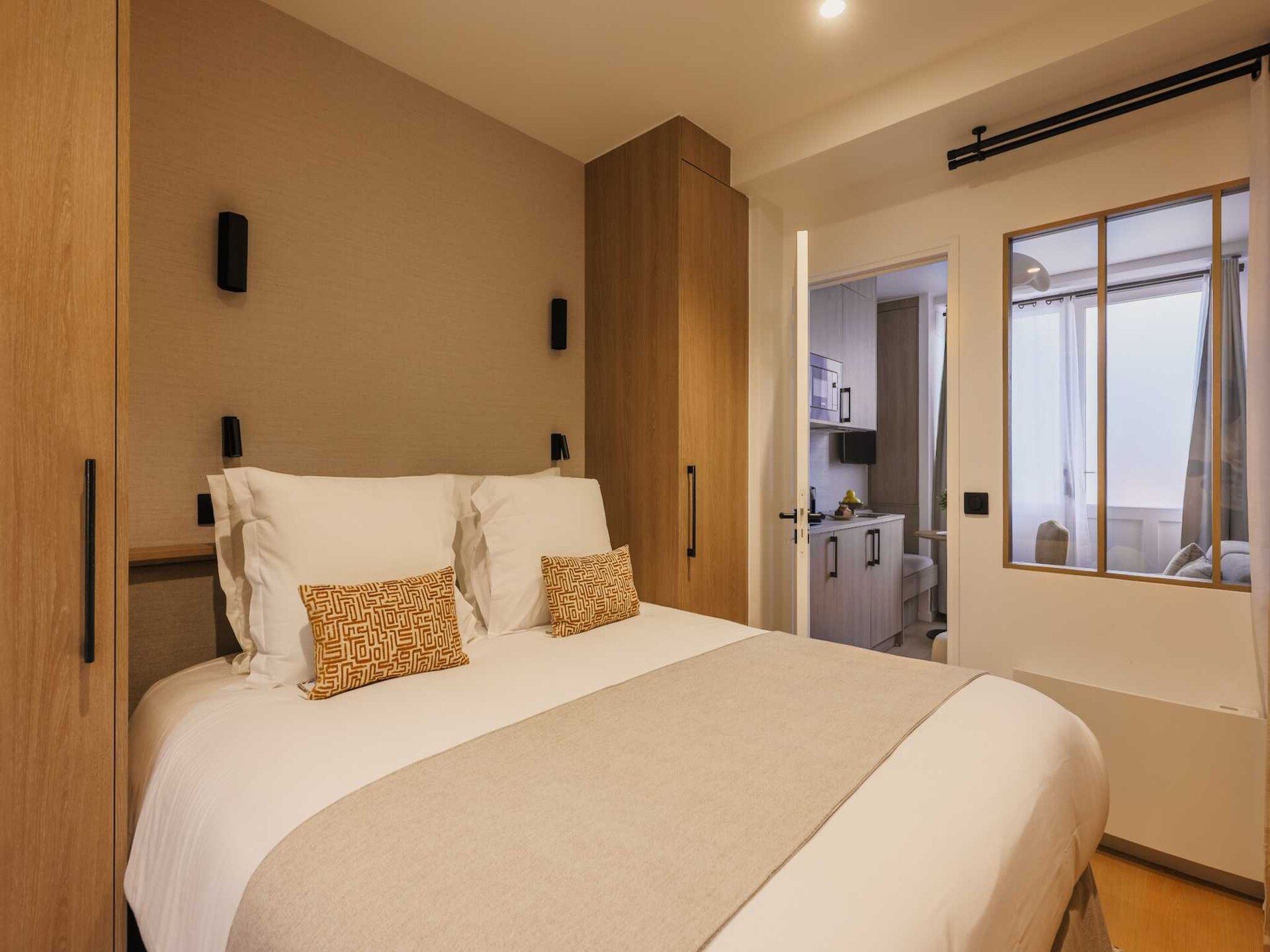 Licht appartement met airco in het 16e arrondissement, vlakbij metro - foto 97